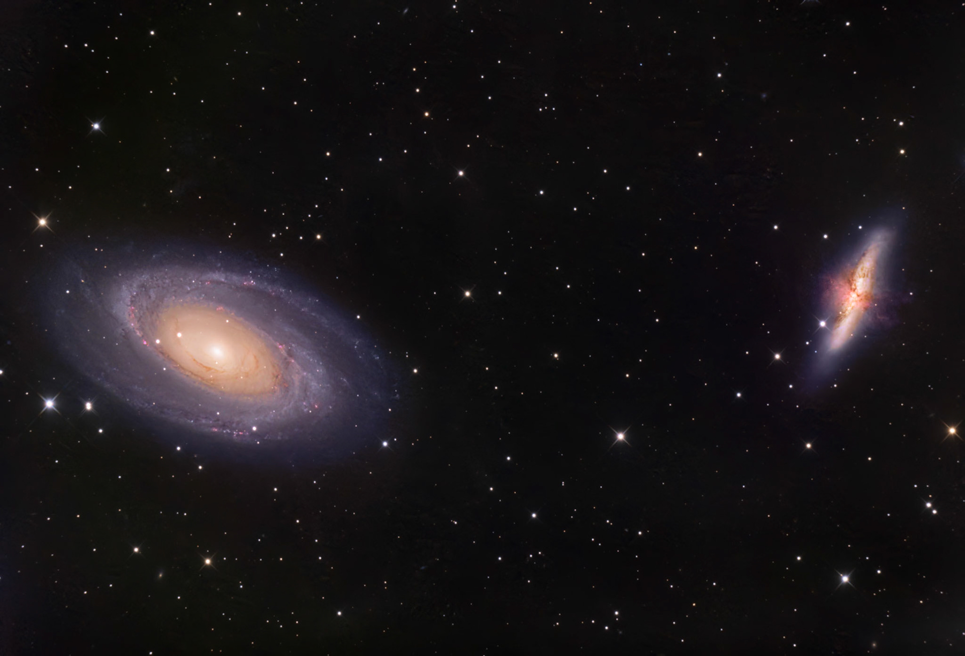 M81 and M82 / Bode's and Cigar Galaxies