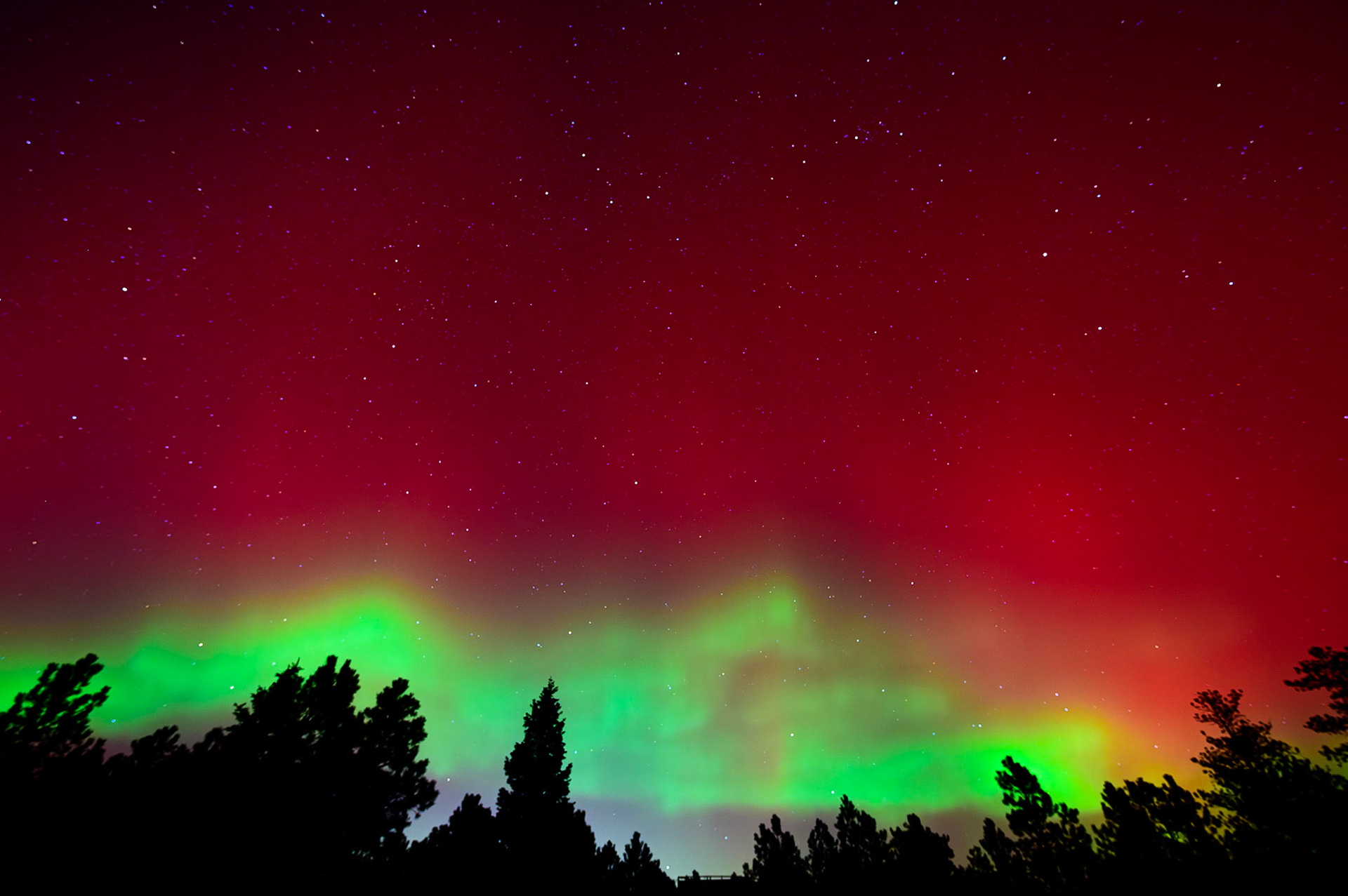 Nov 2025 Aurora over Colorado