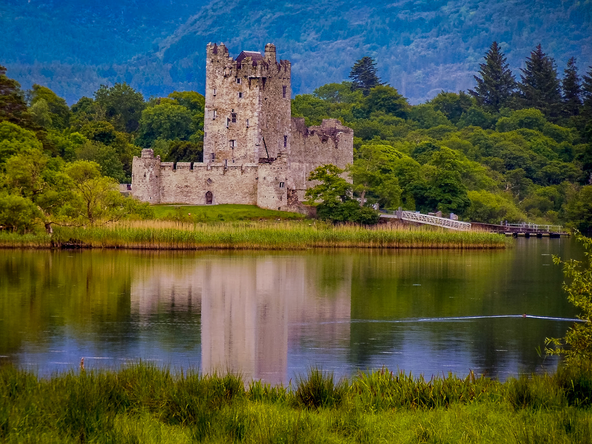 Ross Castle in Killarney National Park