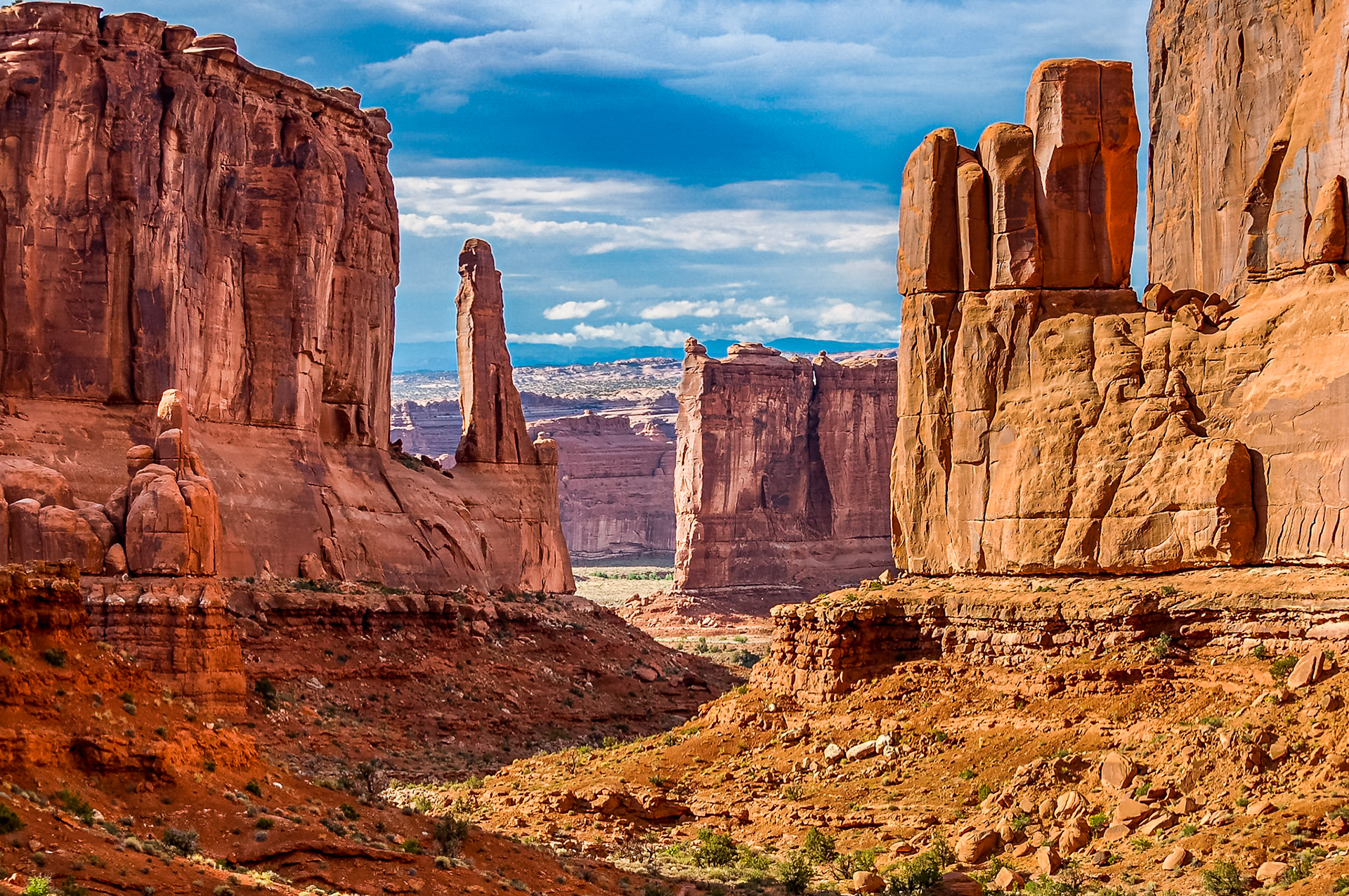 Park Avenue Overview, Arches NP