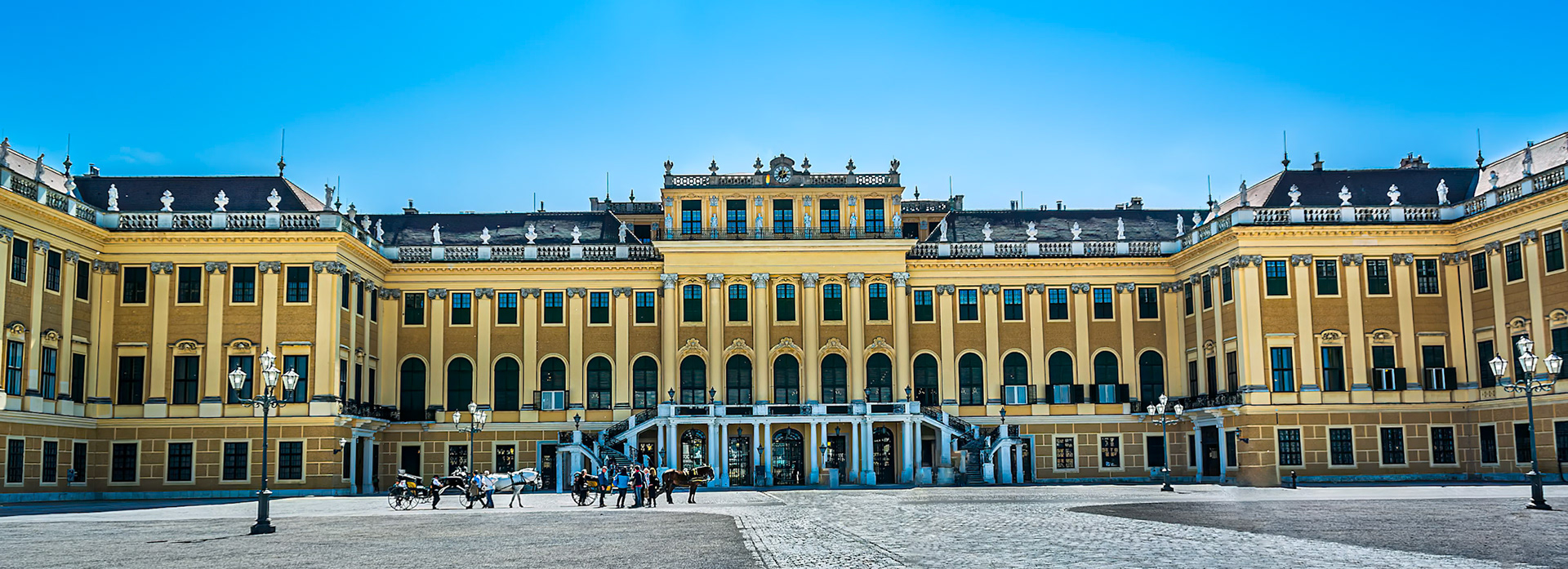 Schönbrunn Palace - summer residence of the Habsburg rulers