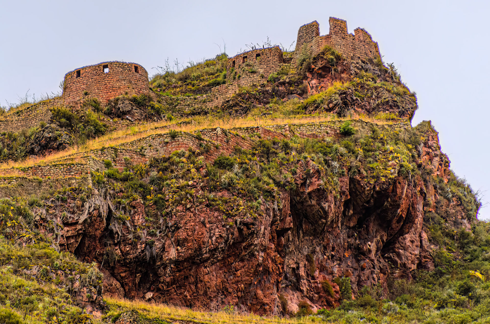 Inca ruins of Pisac