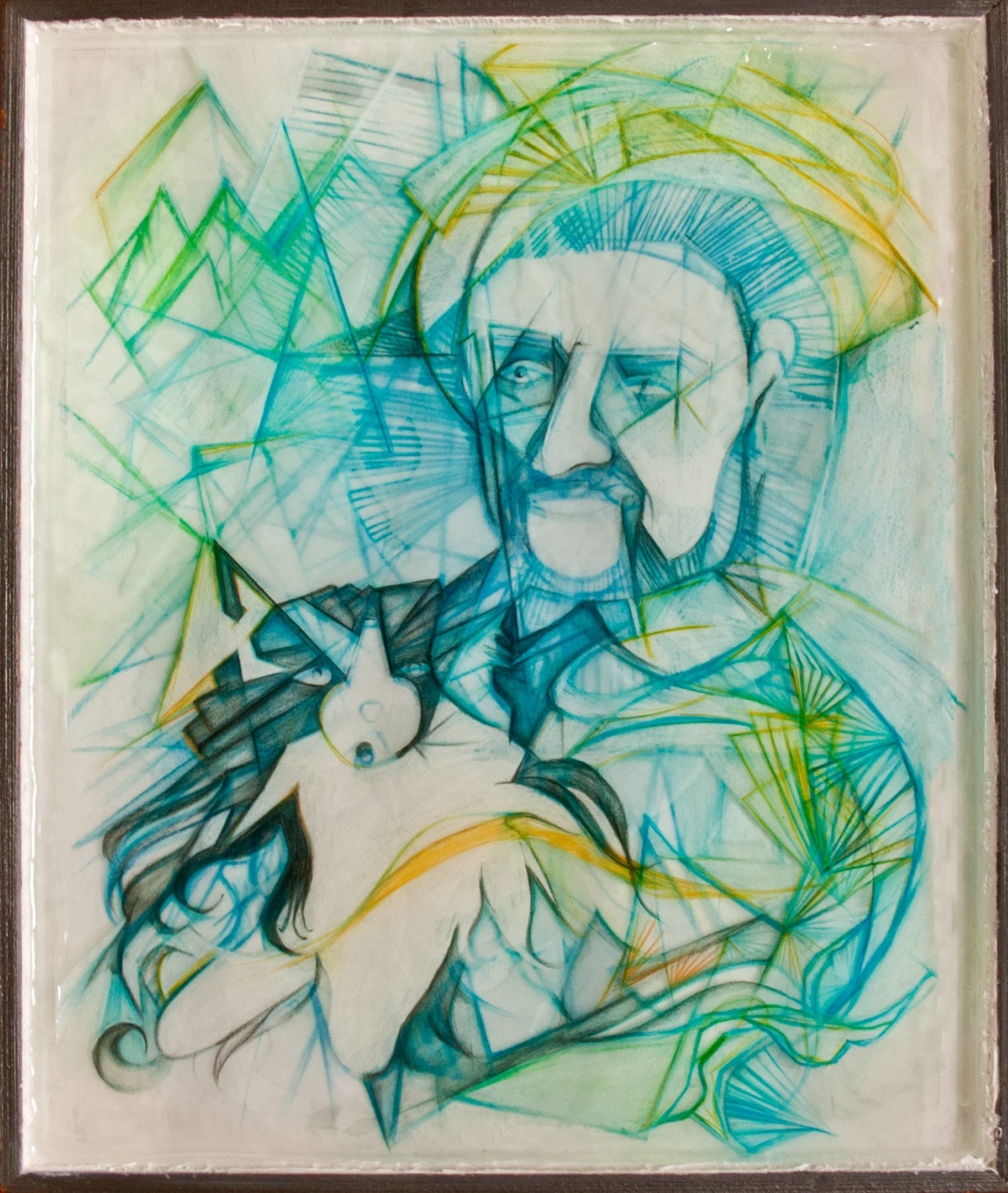 Untitled, mixed media, private collection