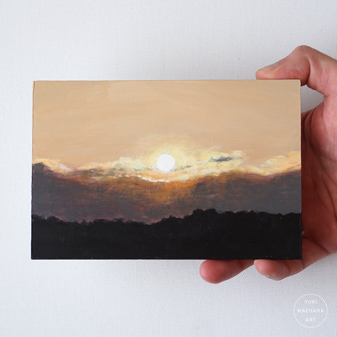 ミニ原画|Small Painting (Sold)