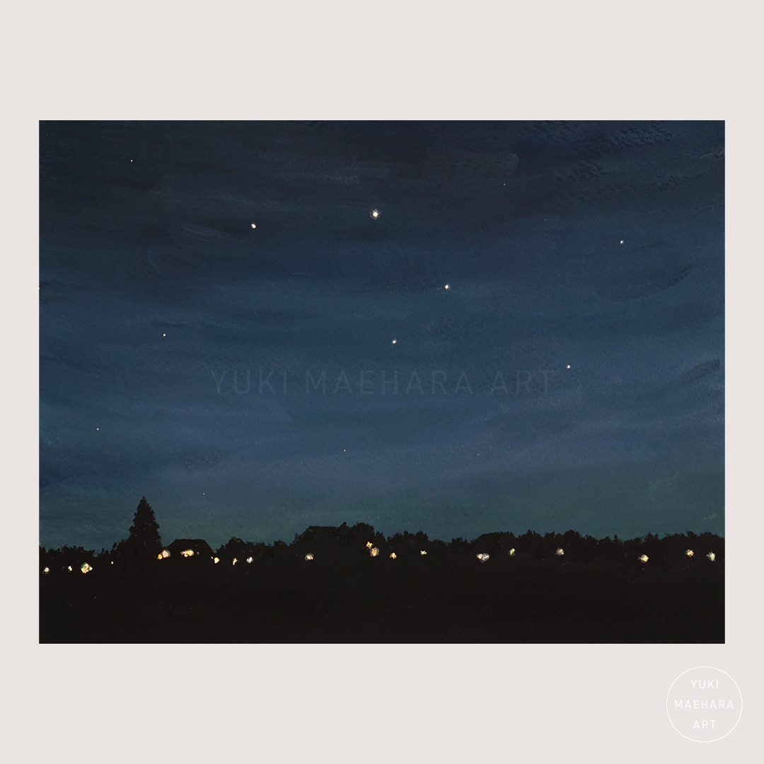 そらの灯り、まちの灯り|Sky Lights And Town Lights