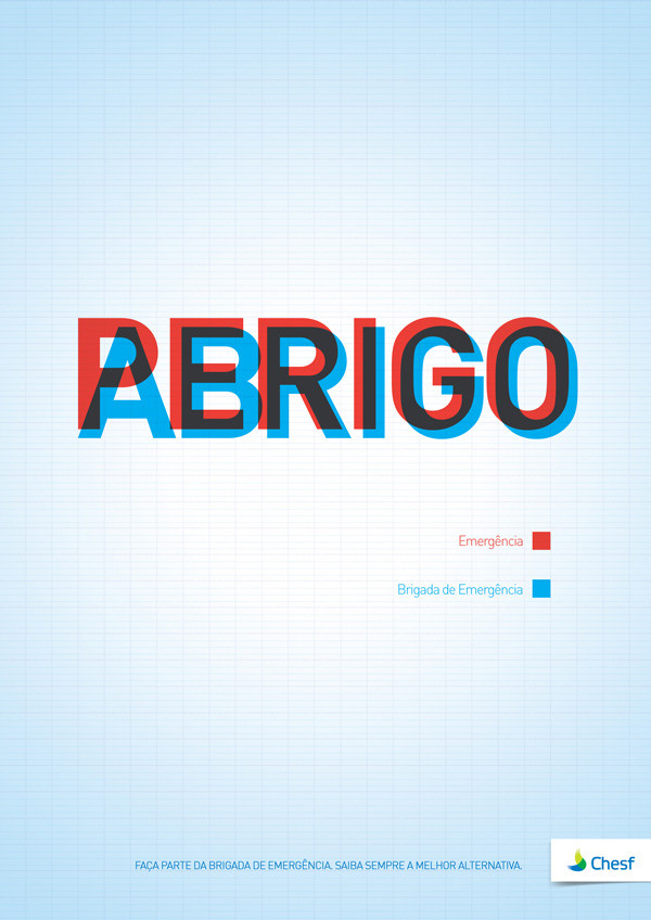  Red (Emergency): Danger | blue (Emergency Brigade): Shelter