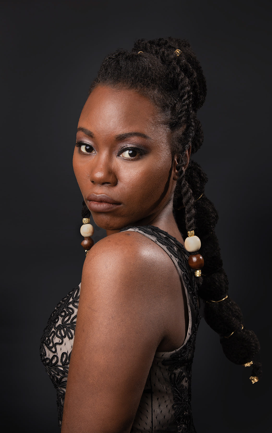 Model: Chastity Dillard; Makeup: Jerilee Ramos; Photography: Haemy Chung