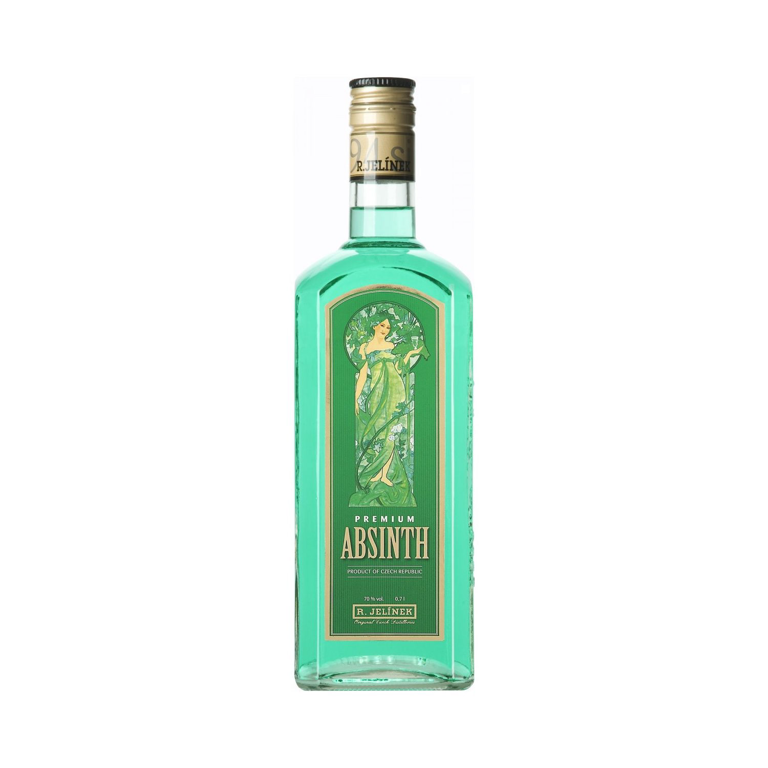 Absinthe is a 70% herbal liqueur made from wormwood, which also contains essential oils of wormwood, anise, fennel and coriander.