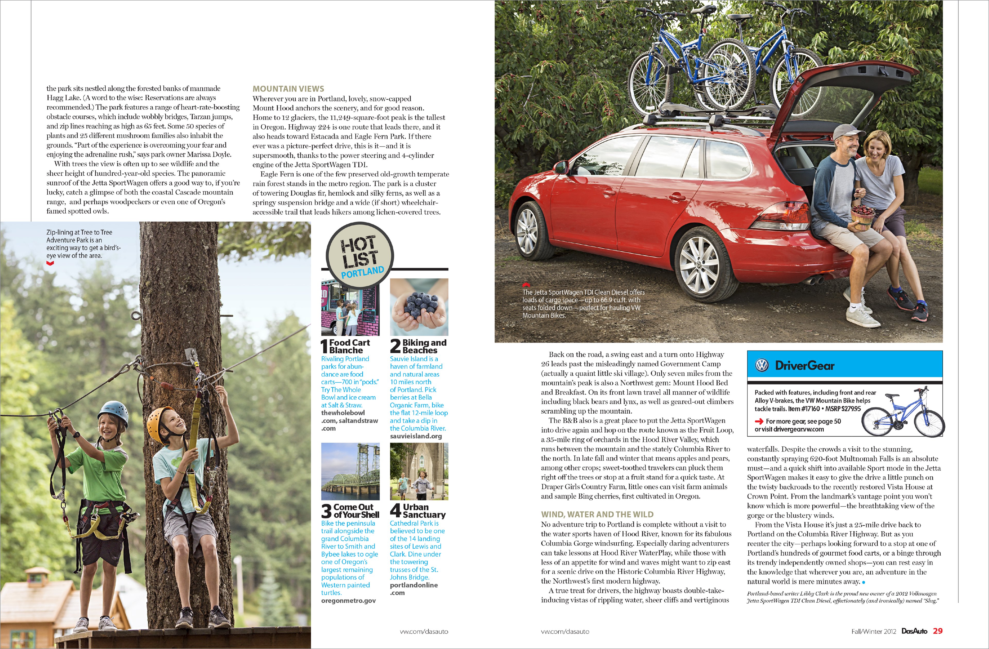 Magazine layout