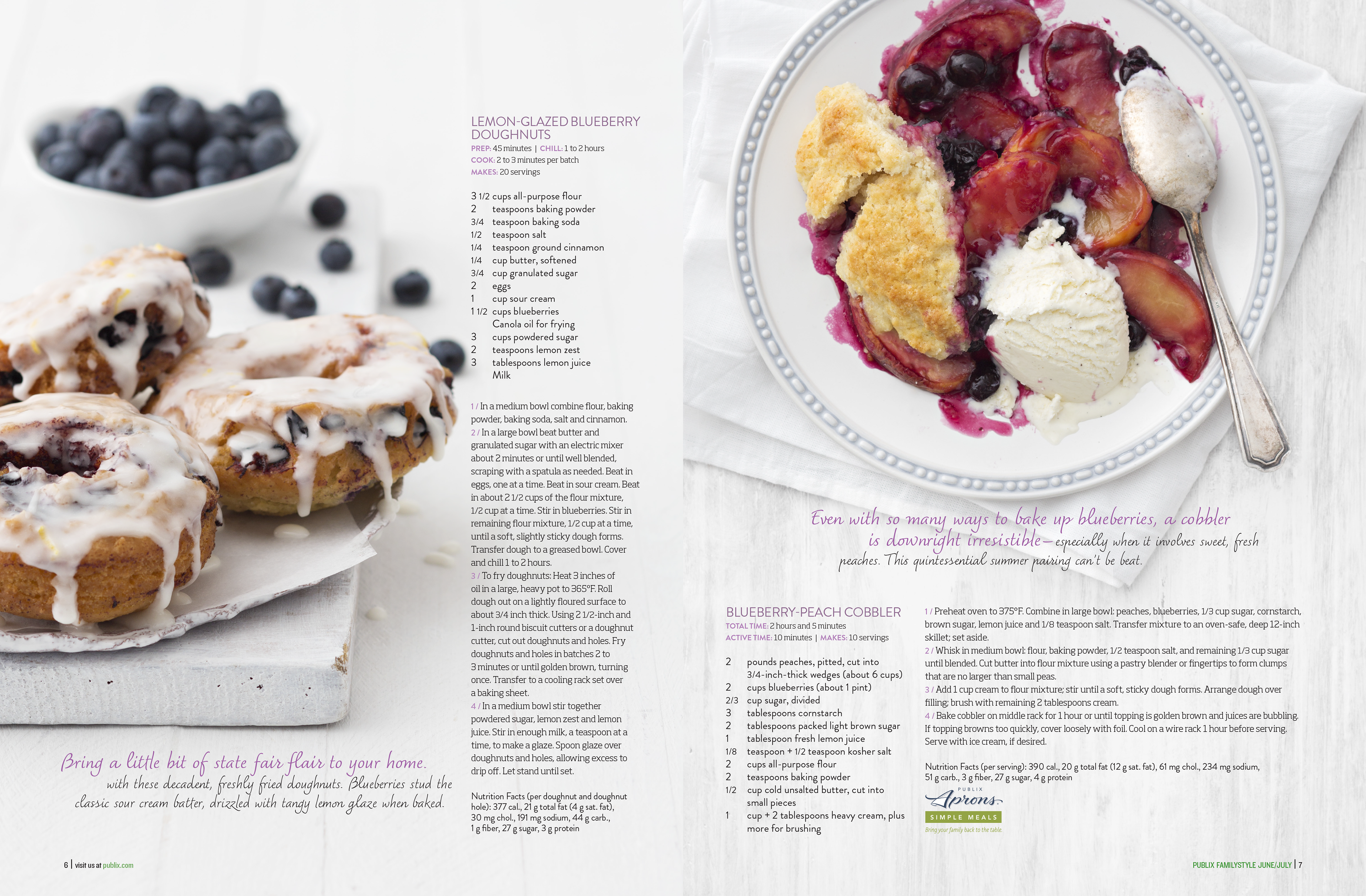 Magazine layout