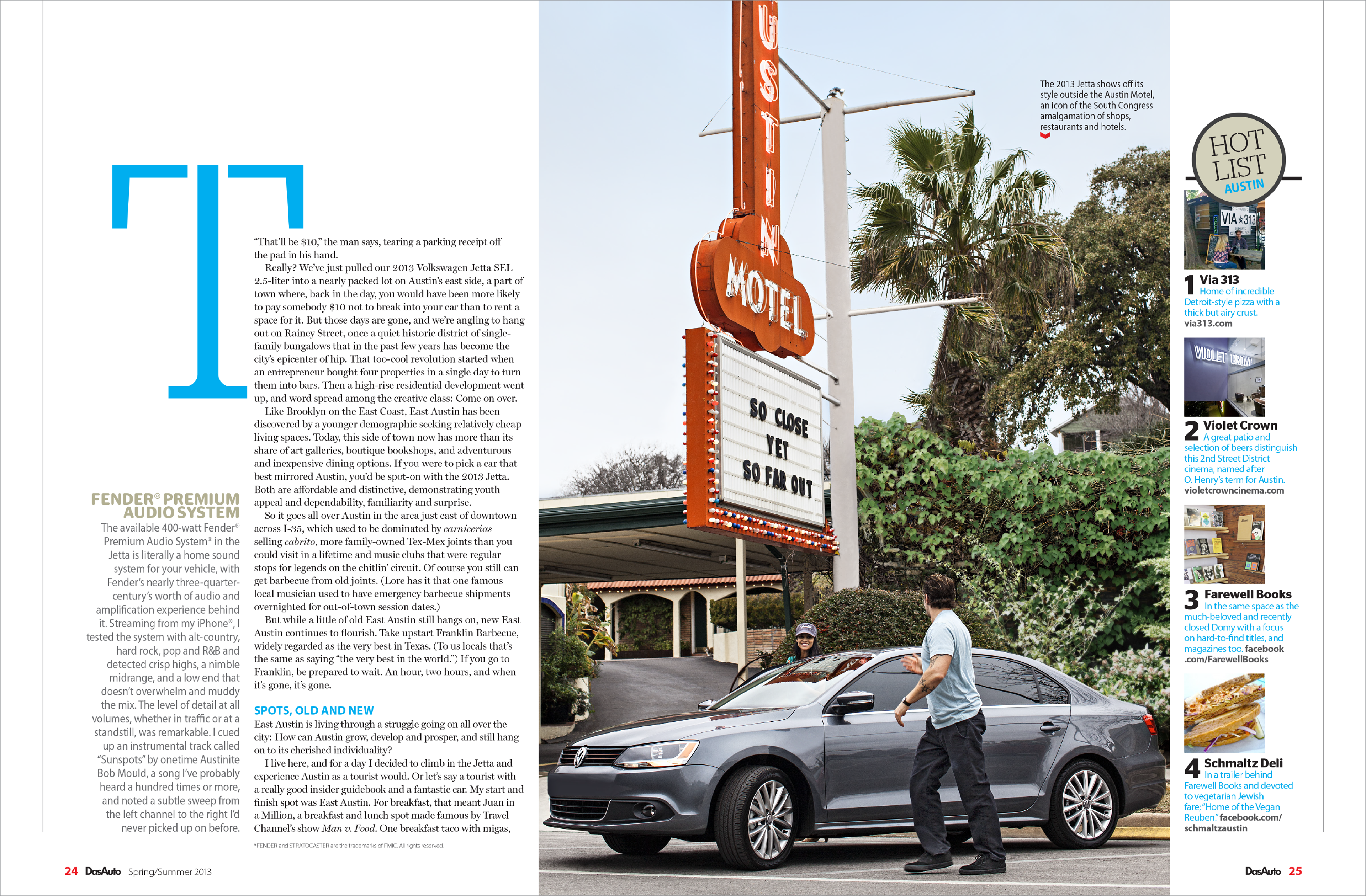 Magazine layout