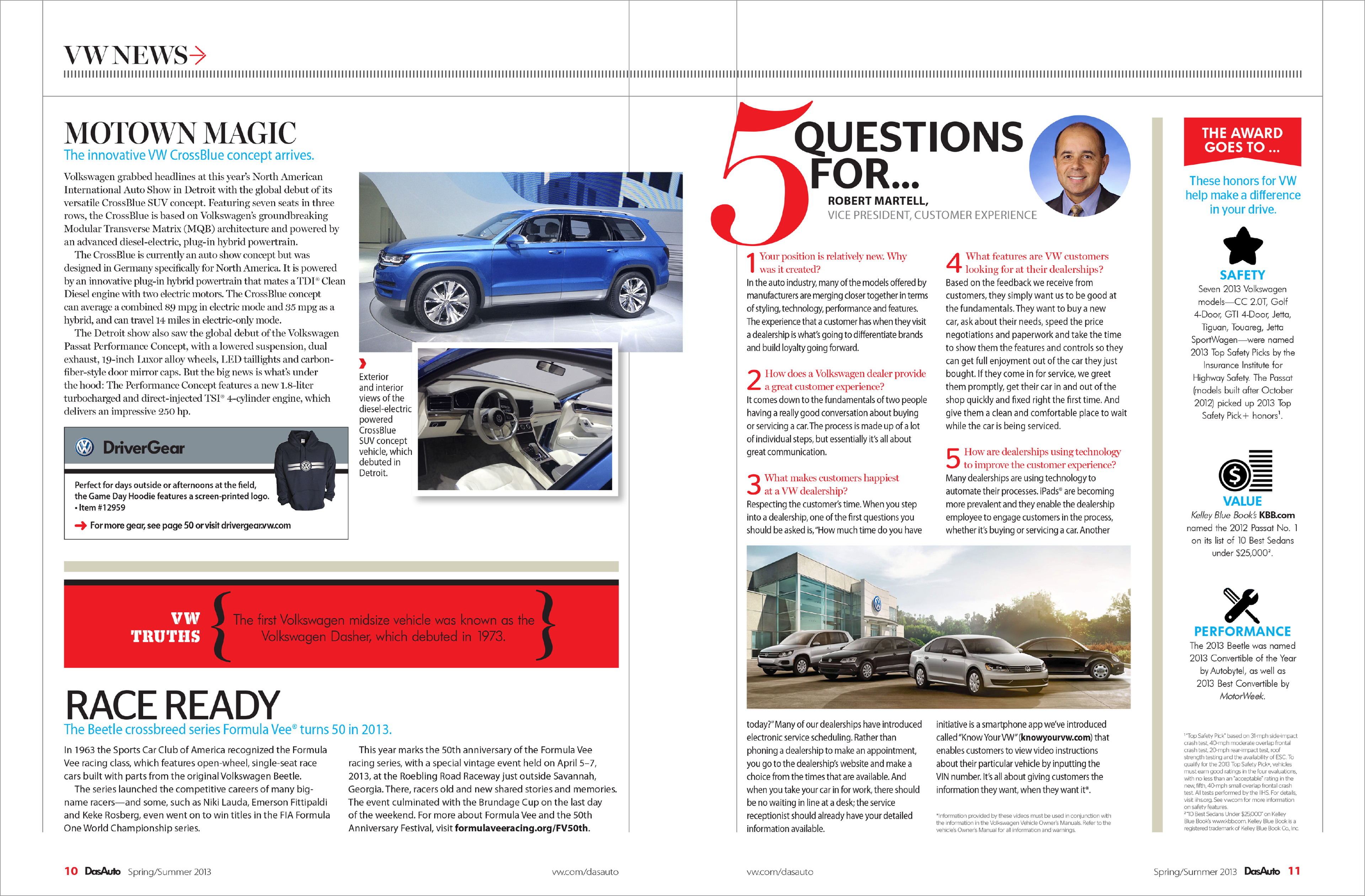 Magazine layout