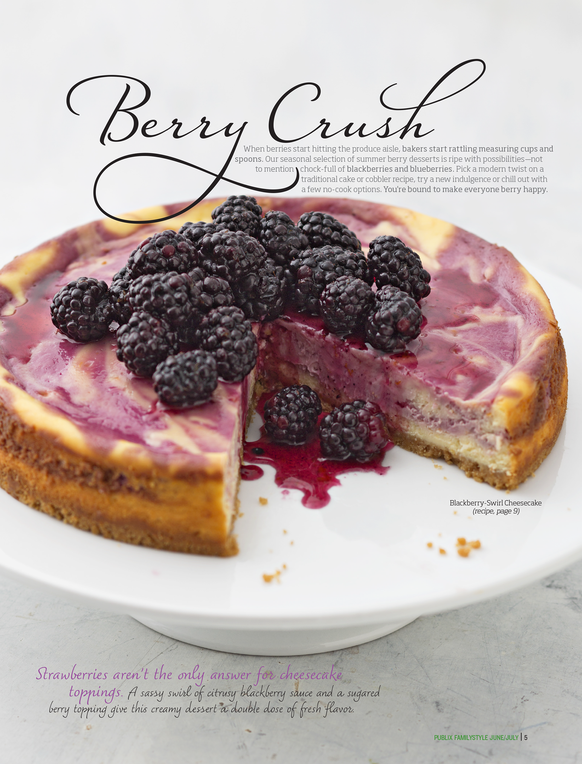Magazine layout