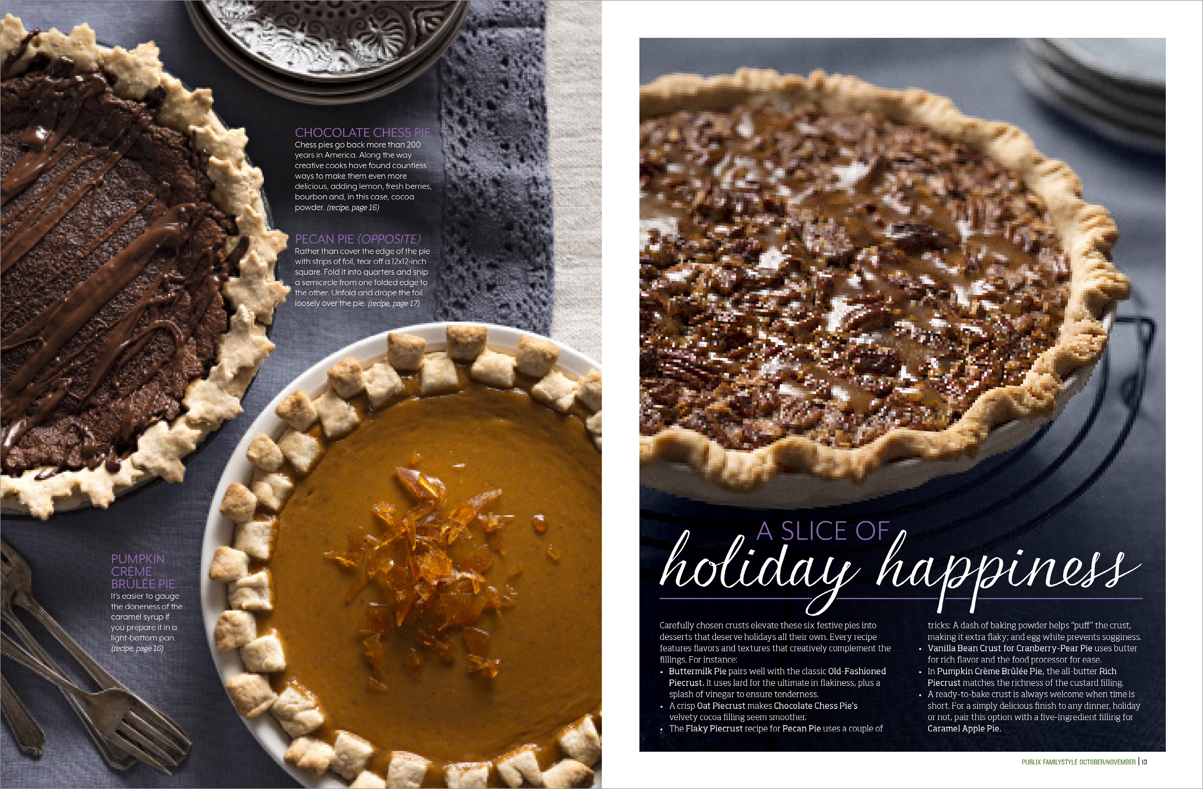 Magazine layout