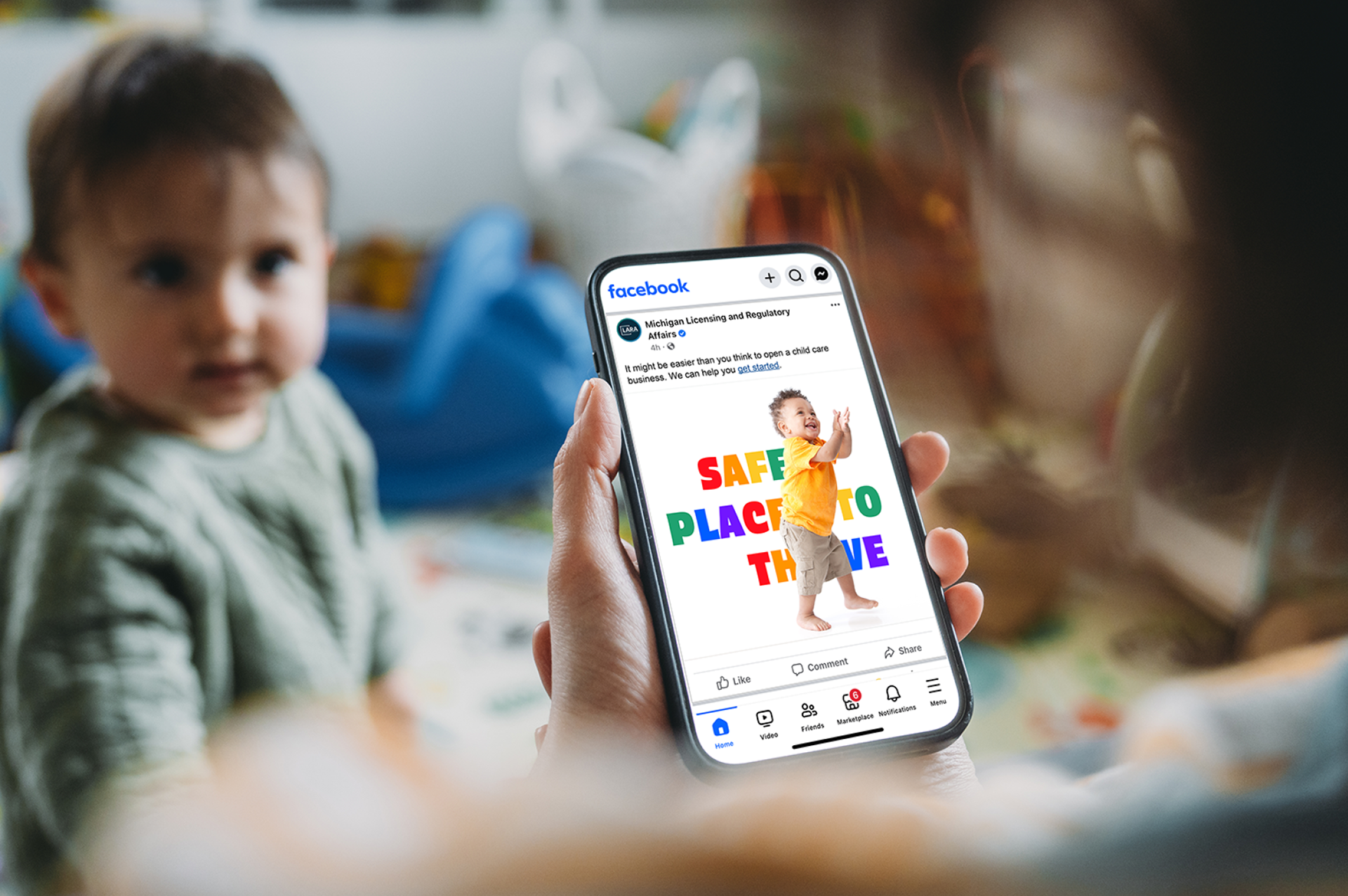 Social media ad