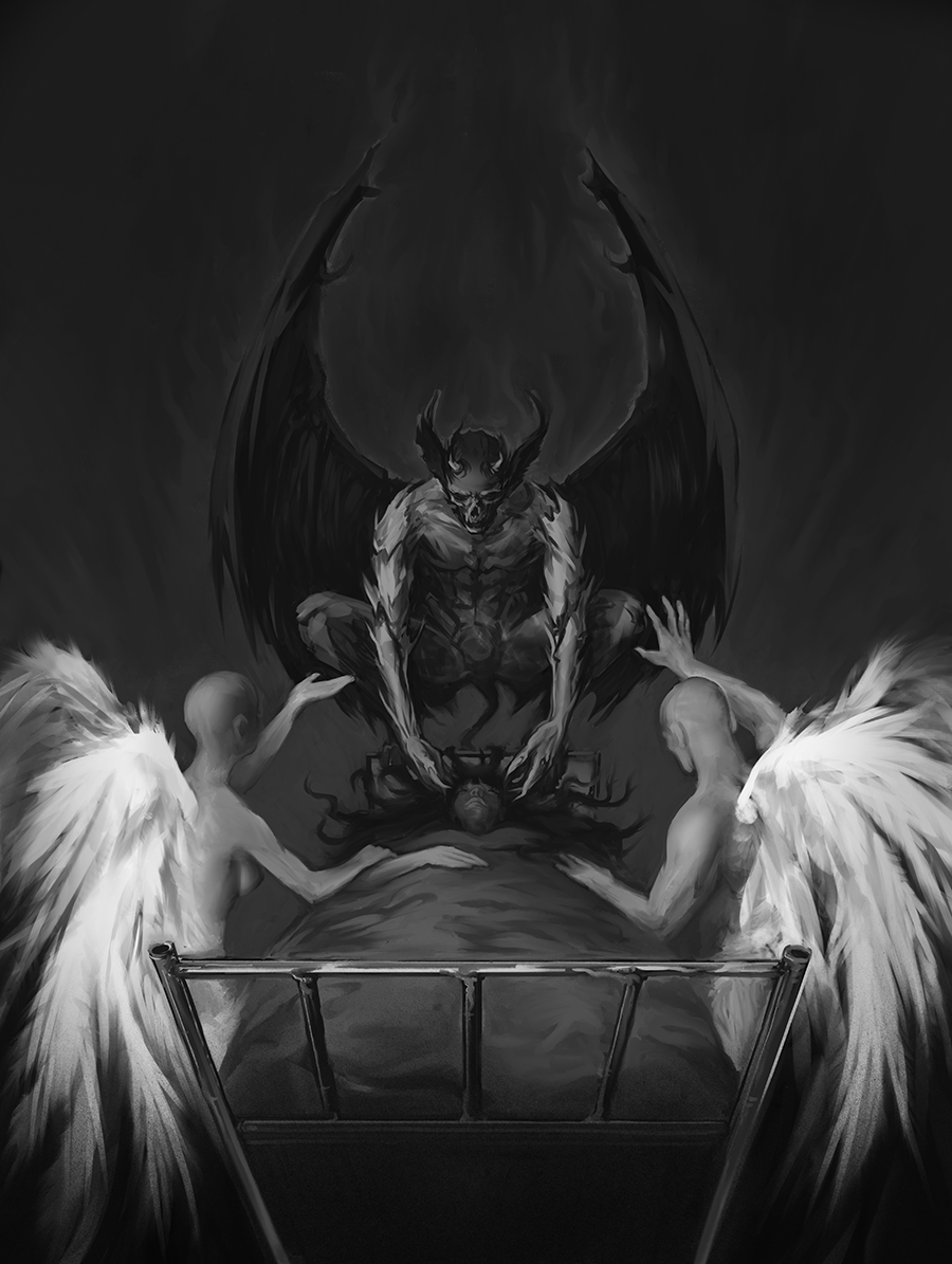 angel and demon love