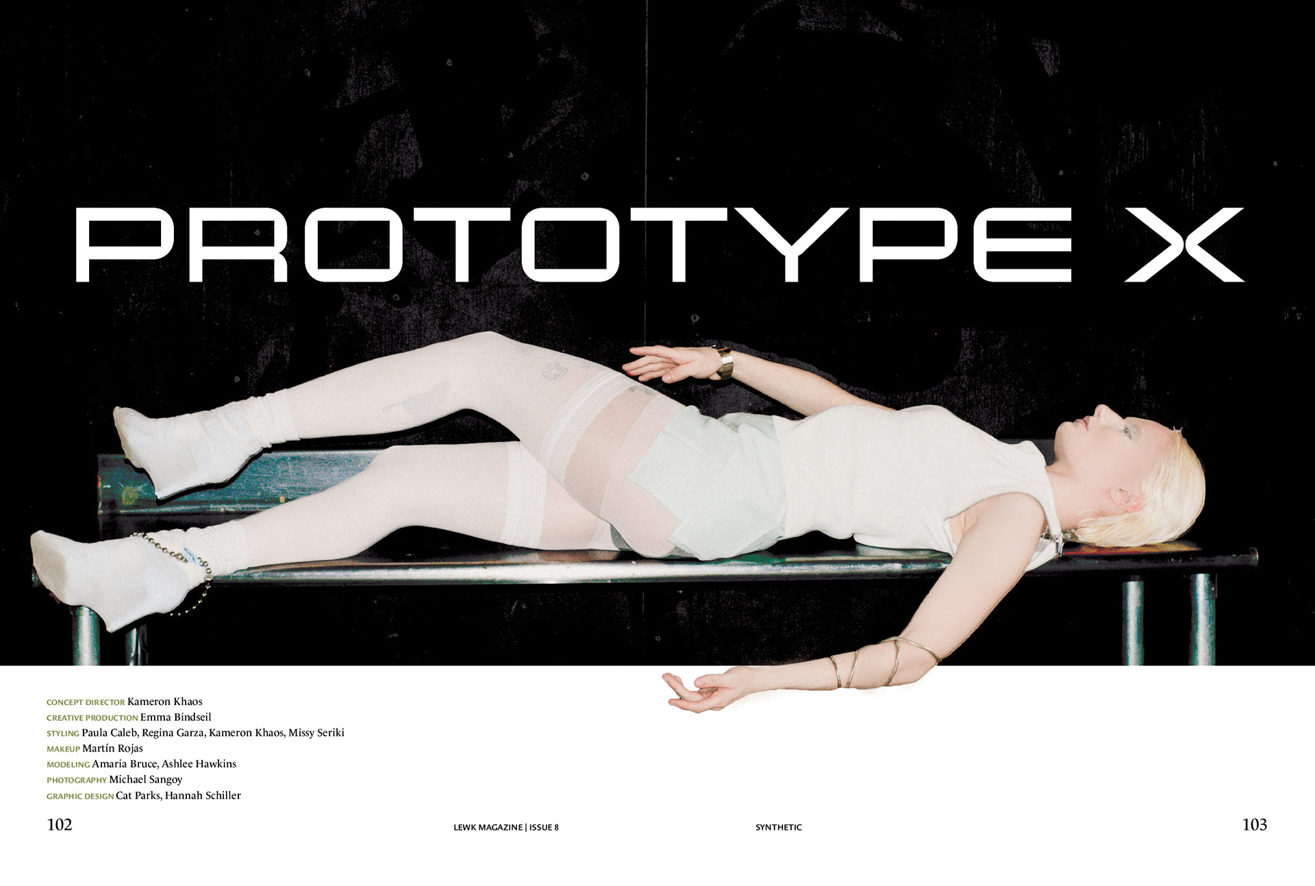 Prototype X: Title Spread
