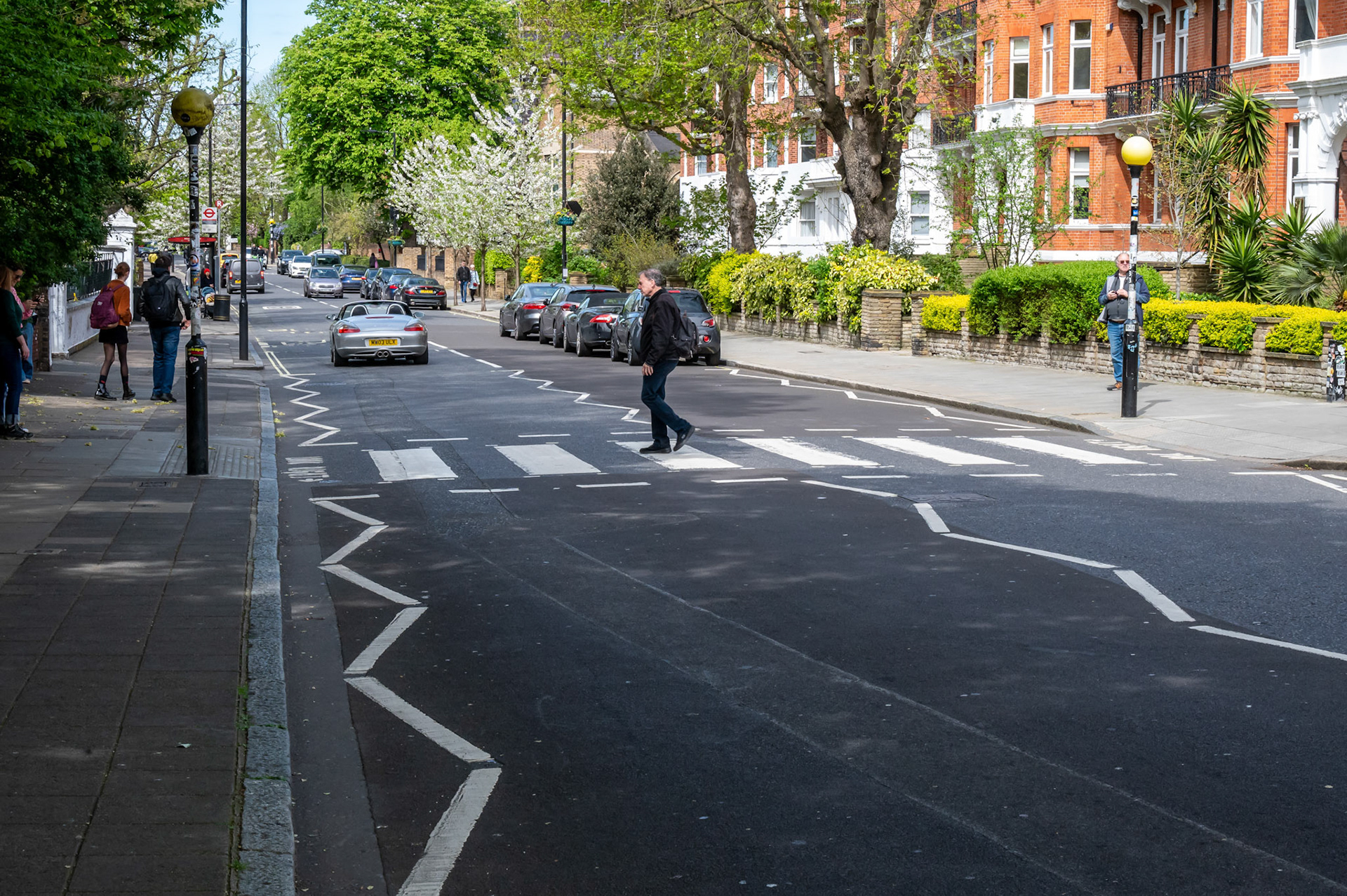 The crosswalk made famous by the lads from Liverpool.