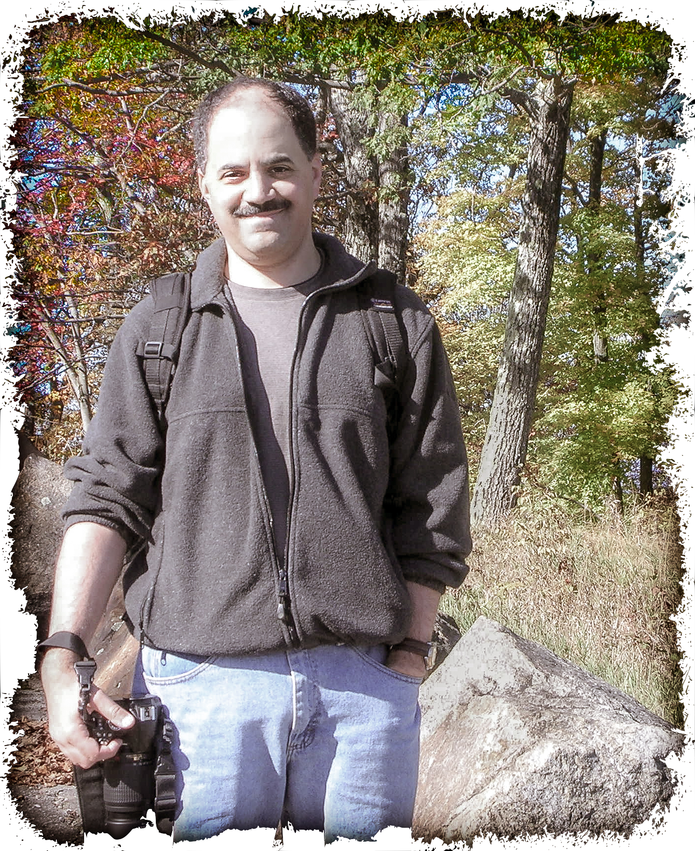 Photo of the photographer, Mark Ali.