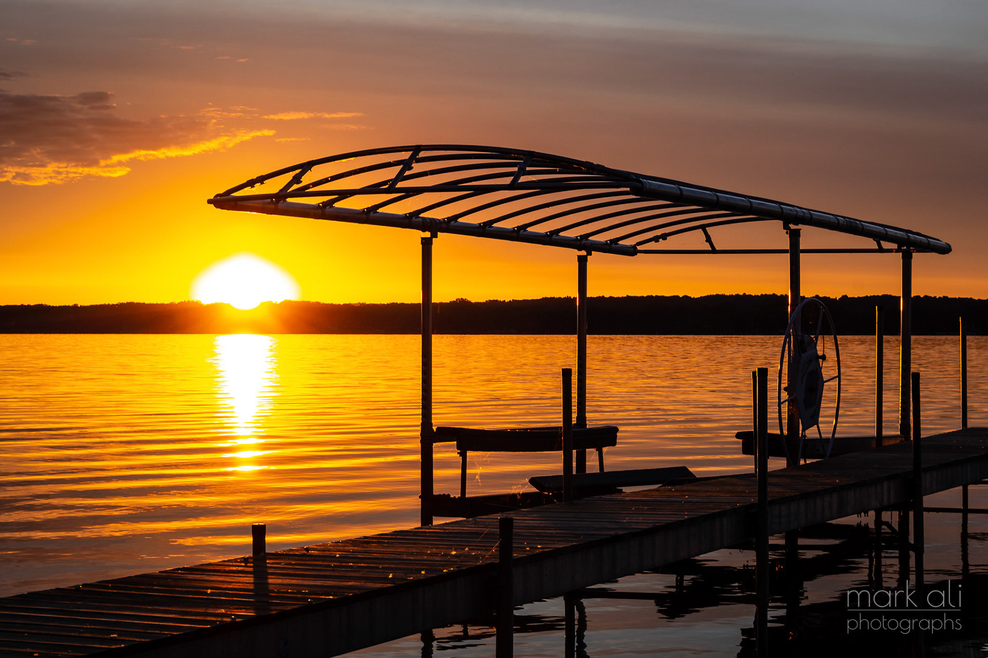 "Sunrise at the Dock"