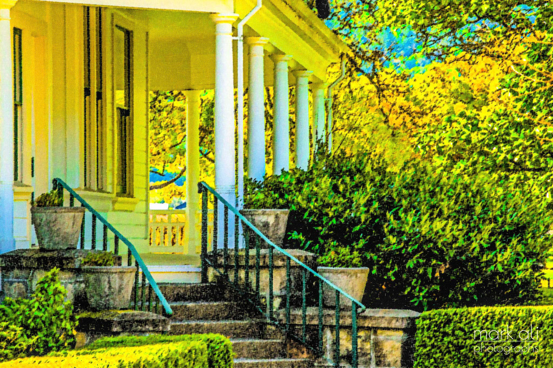 "Side Porch on Canvas"
