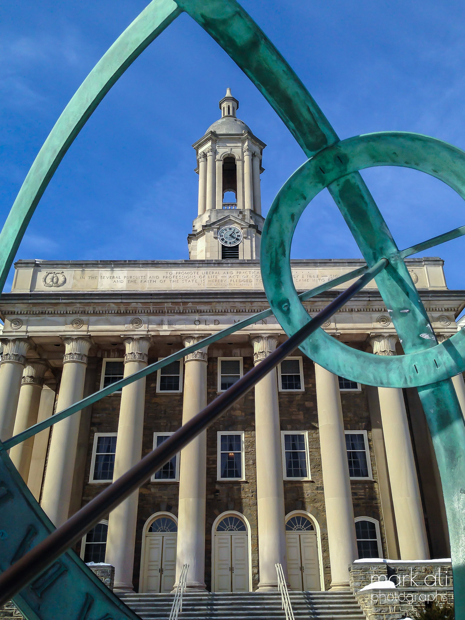 "A View of Old Main"