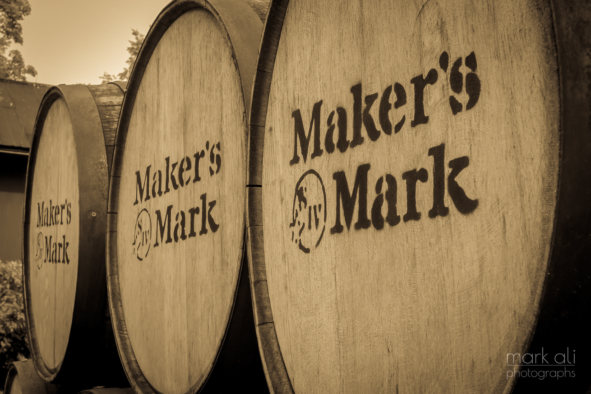 "Maker's Mark Barrels"