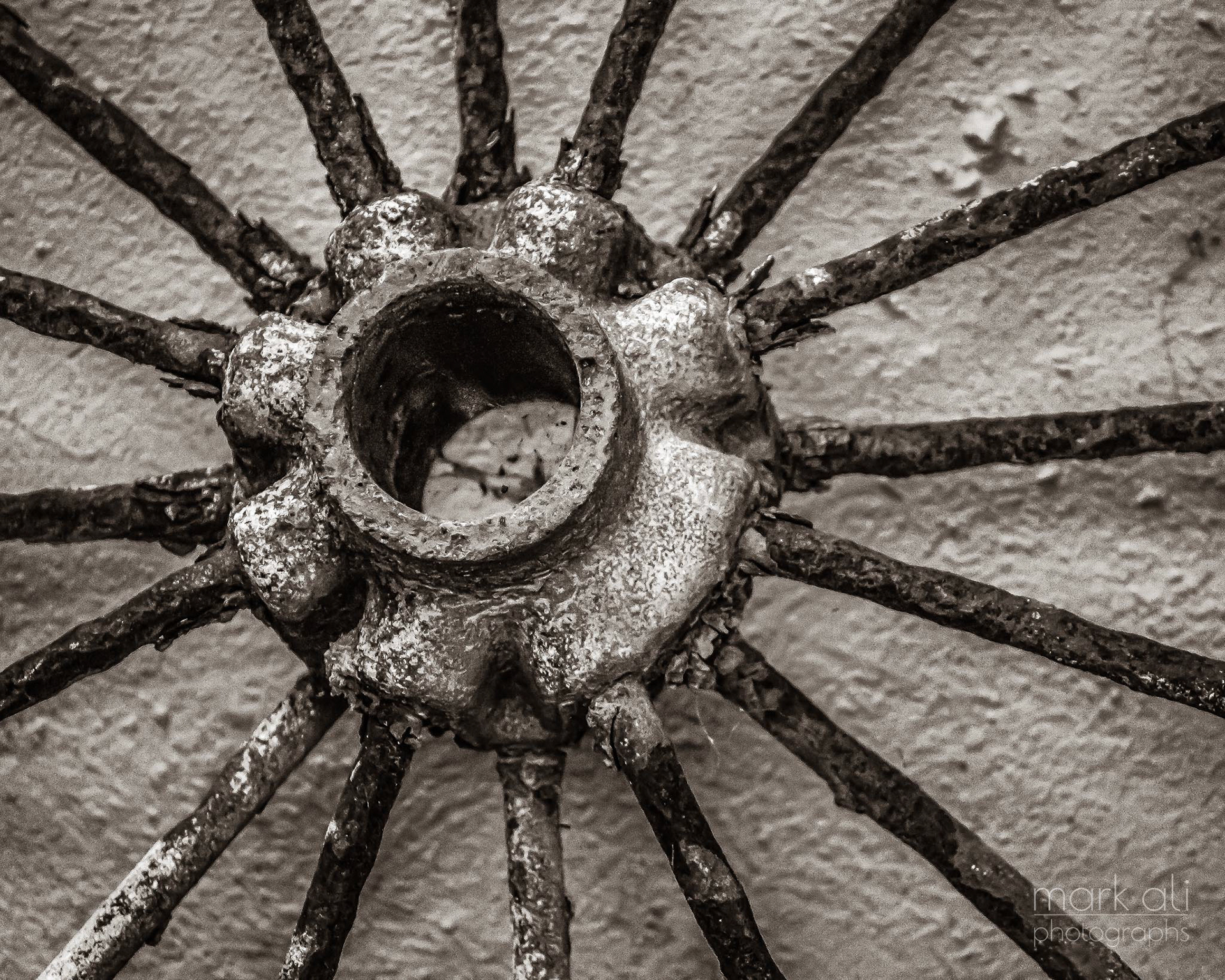 "Rusty Wagon Wheel"