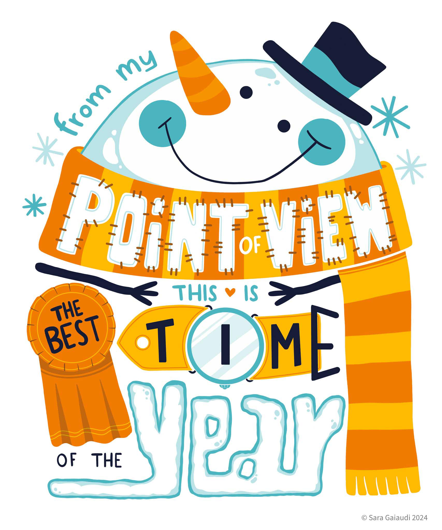Snowman point of view