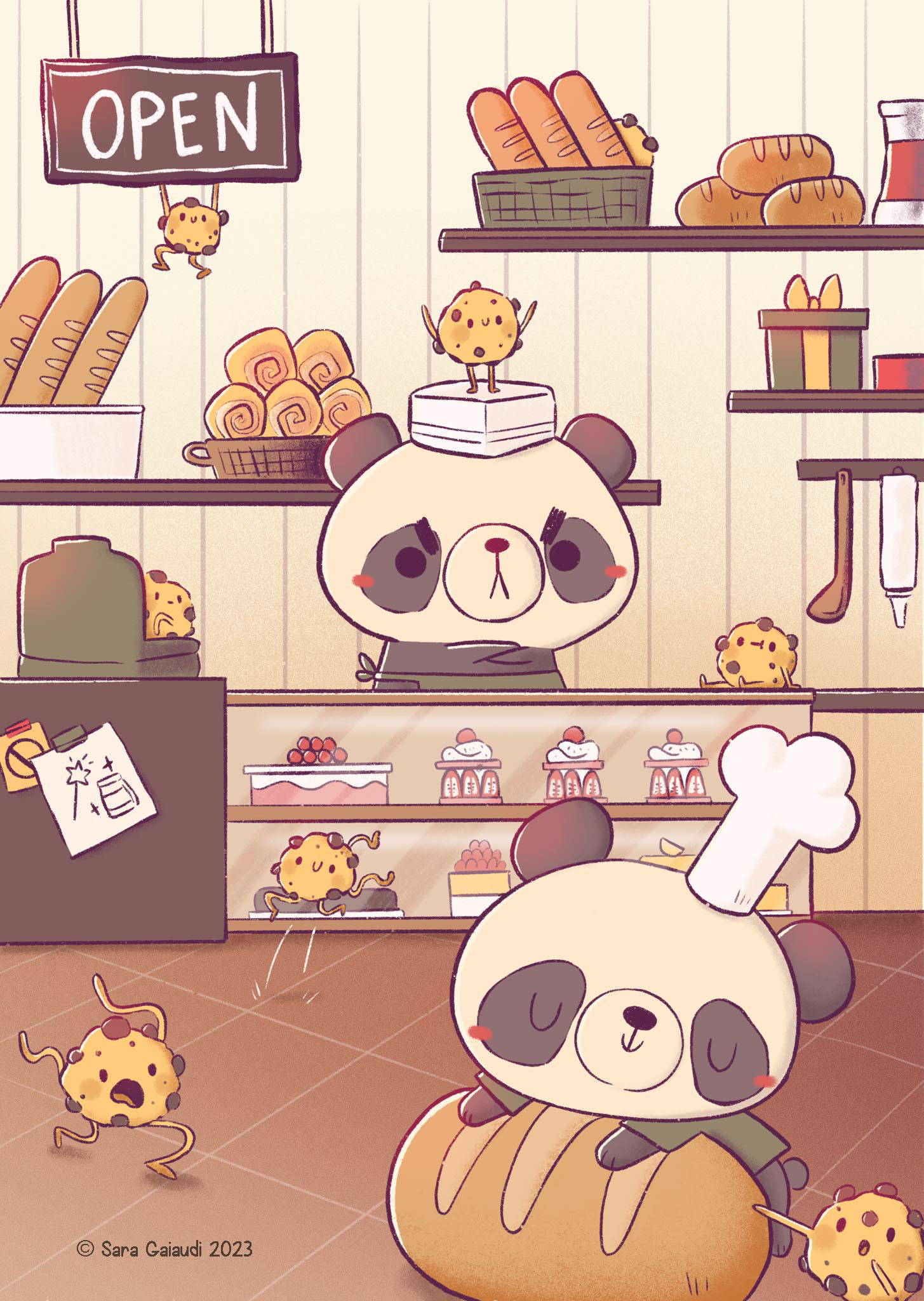 A day in the Panda's Bakery