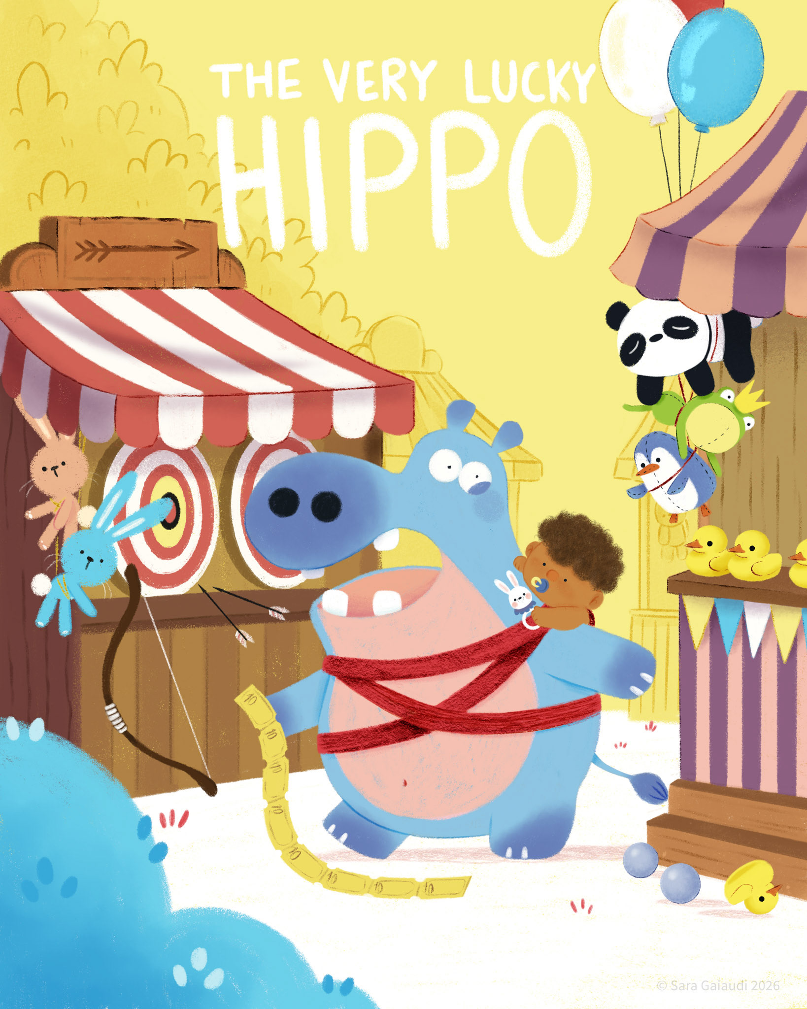 The Very Lucky Hippo