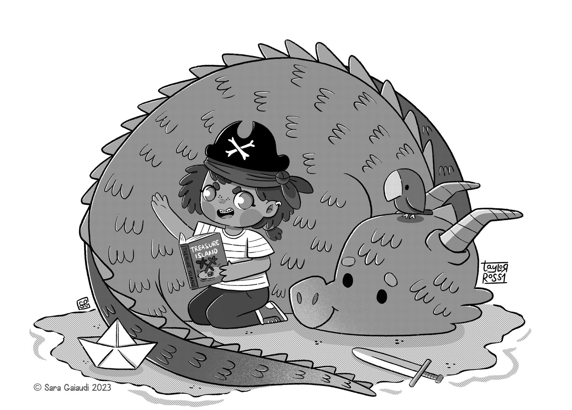 Tales of Treasure Island BW