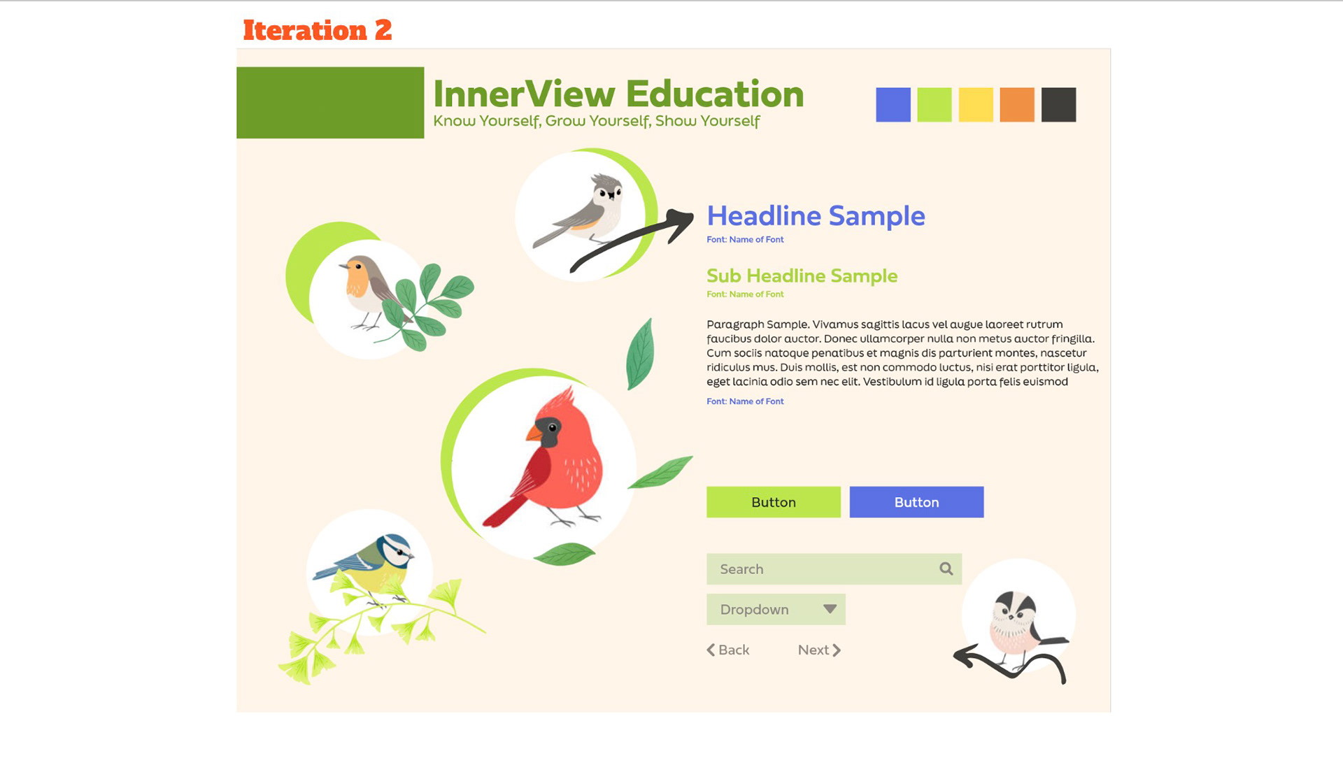 Website style guide