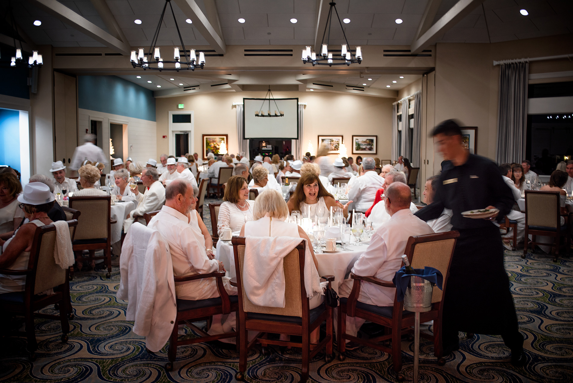 Dinner at the Isles Yacht Club, New Years Eve 2018, Punta Gorda.