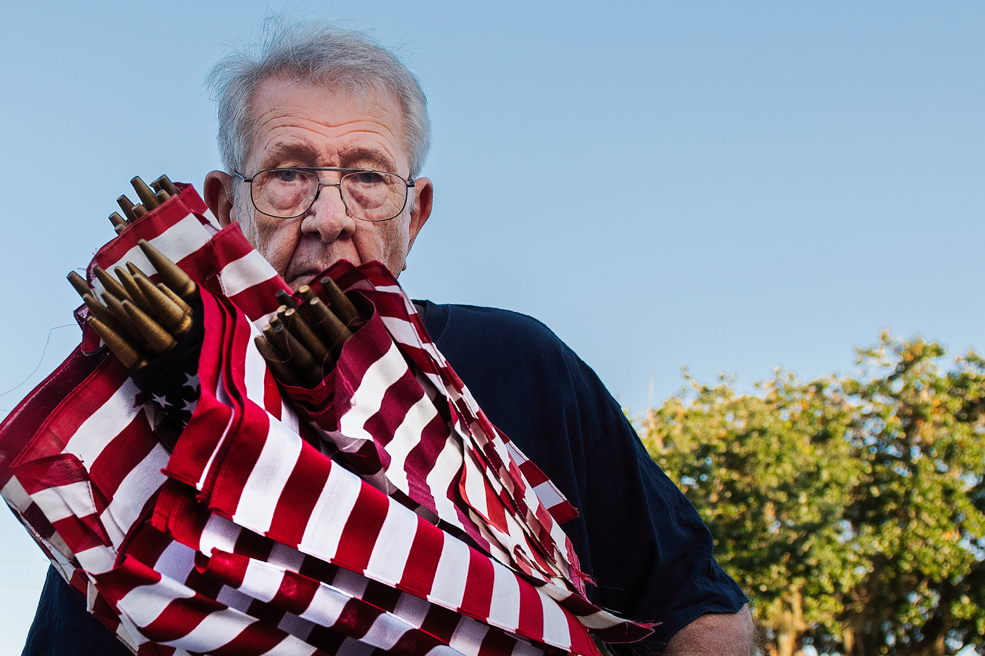VFW Charlotte Post 5690 places flags on the graves of soldiers who gave their lives while serving the United States Military, at Restlawn Memorial Park, Port Charlotte, Friday May 22, 2020. 