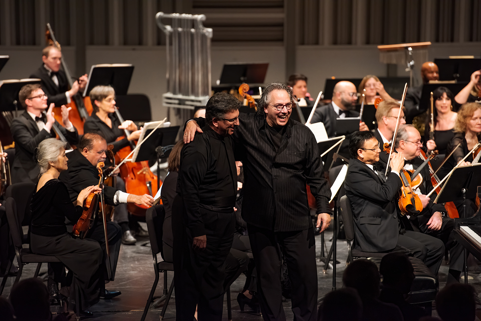 Jeffrey Beigel and Maestro Raffaele Ponte