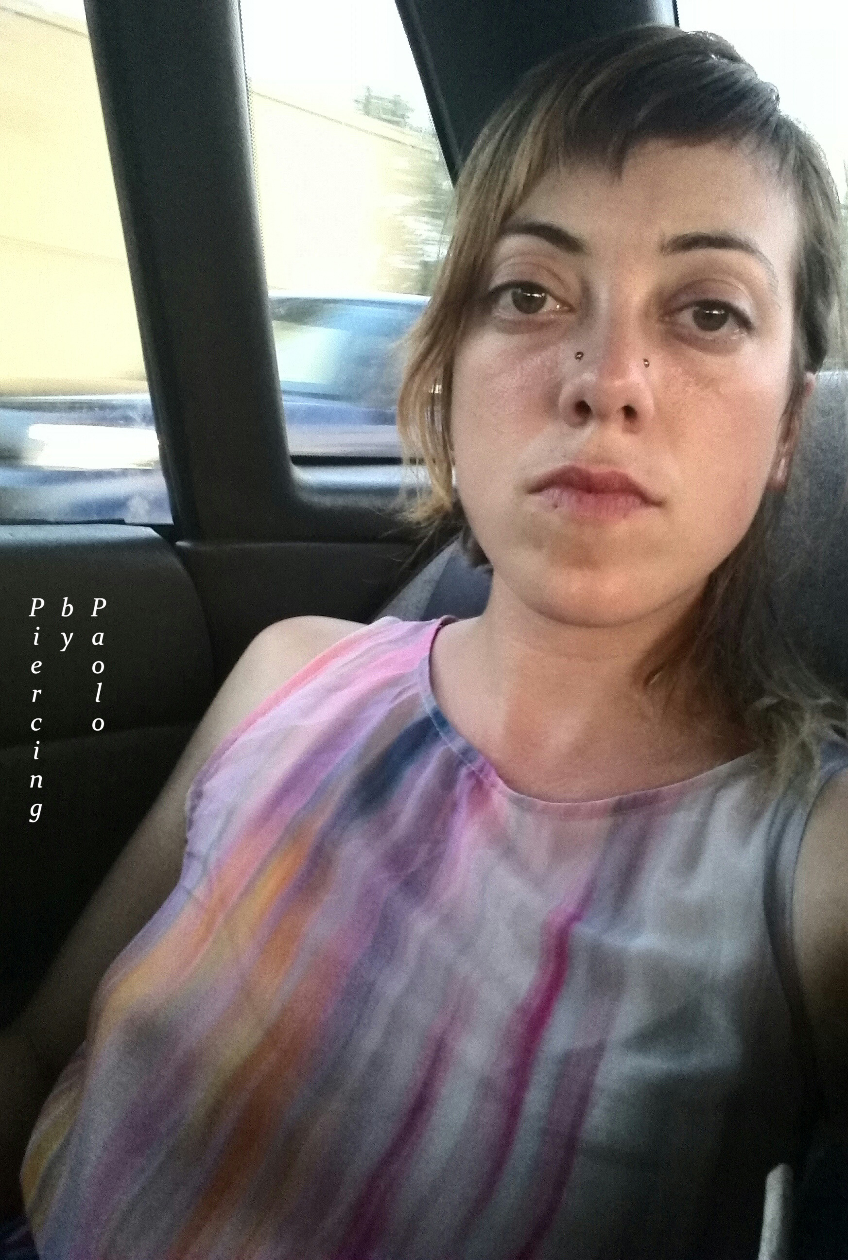 2x High Nostril w/ Natural Tigers Eye