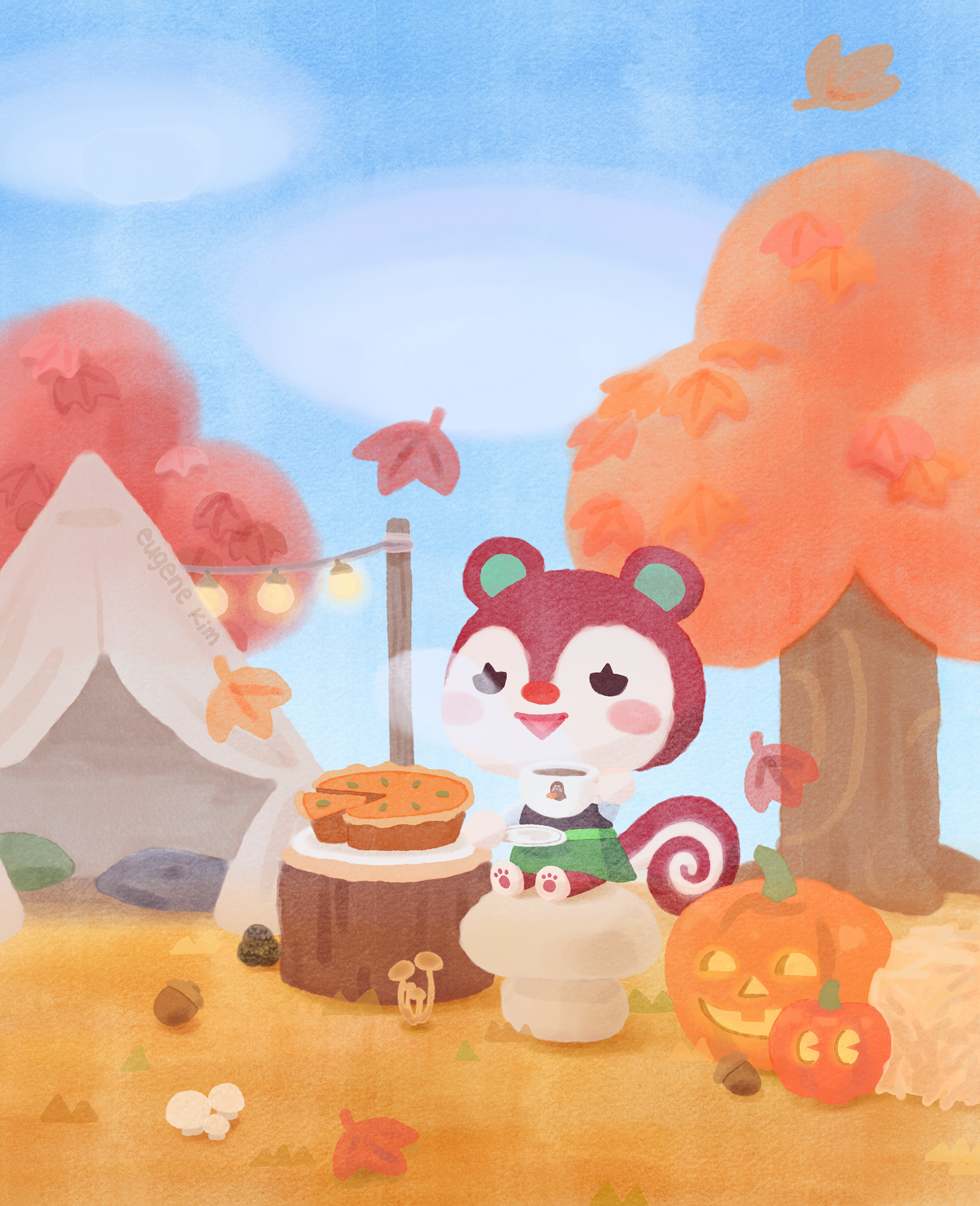animal crossing autumn
