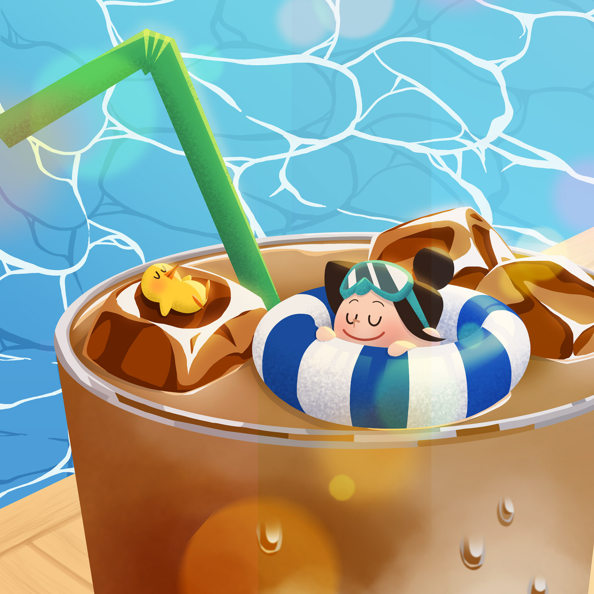 latte pool