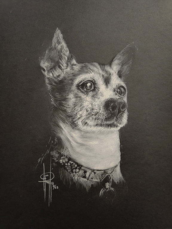 Commission 9x12 Precious