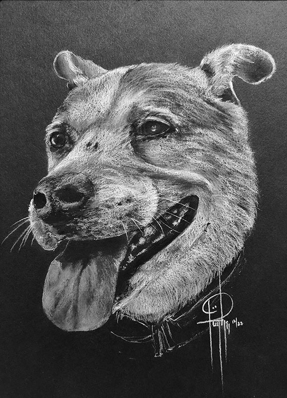 Commission 9x12 Ginny
