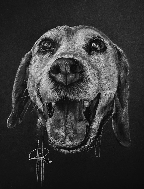Commission 9x12 Stitch