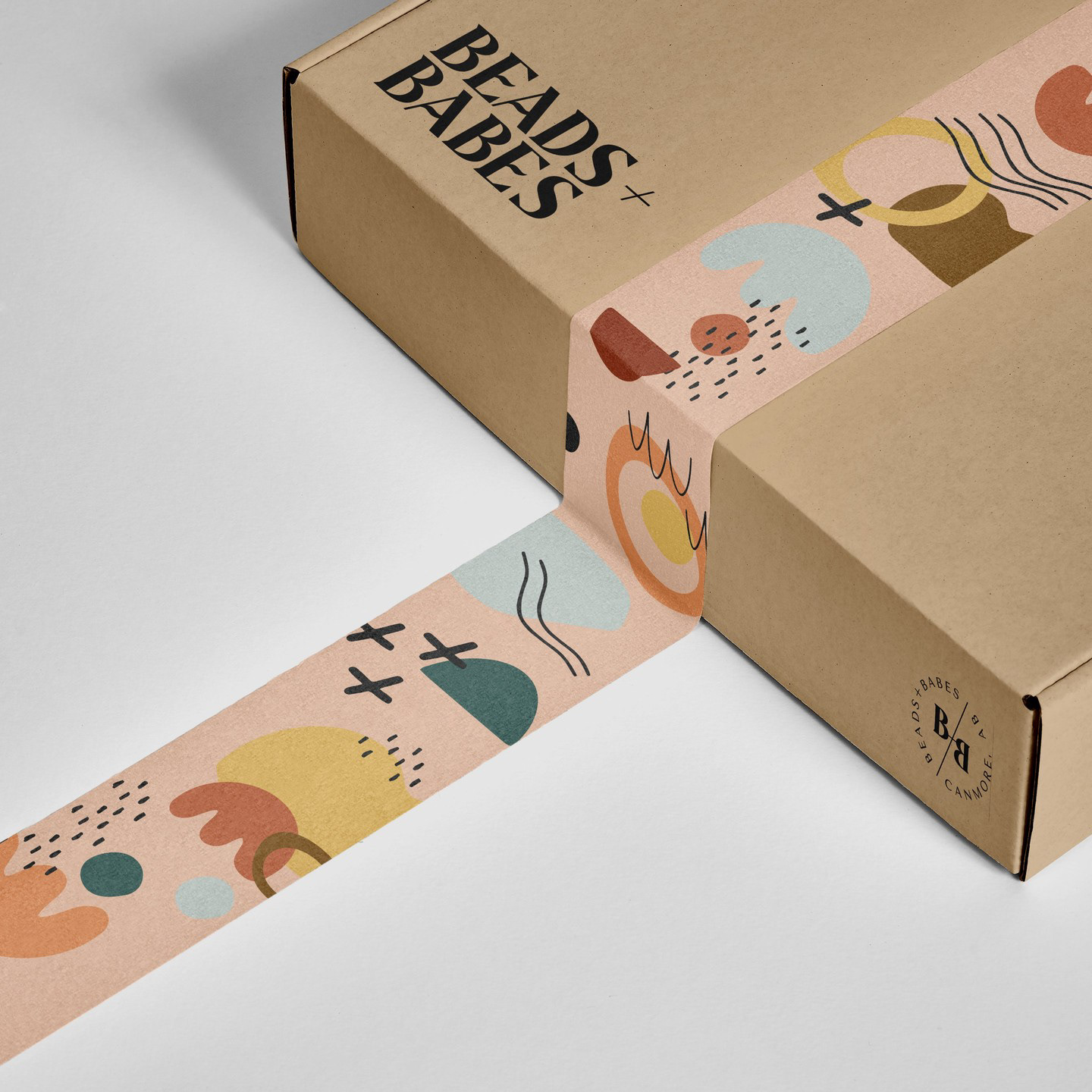 Packaging design for Beads + Babes