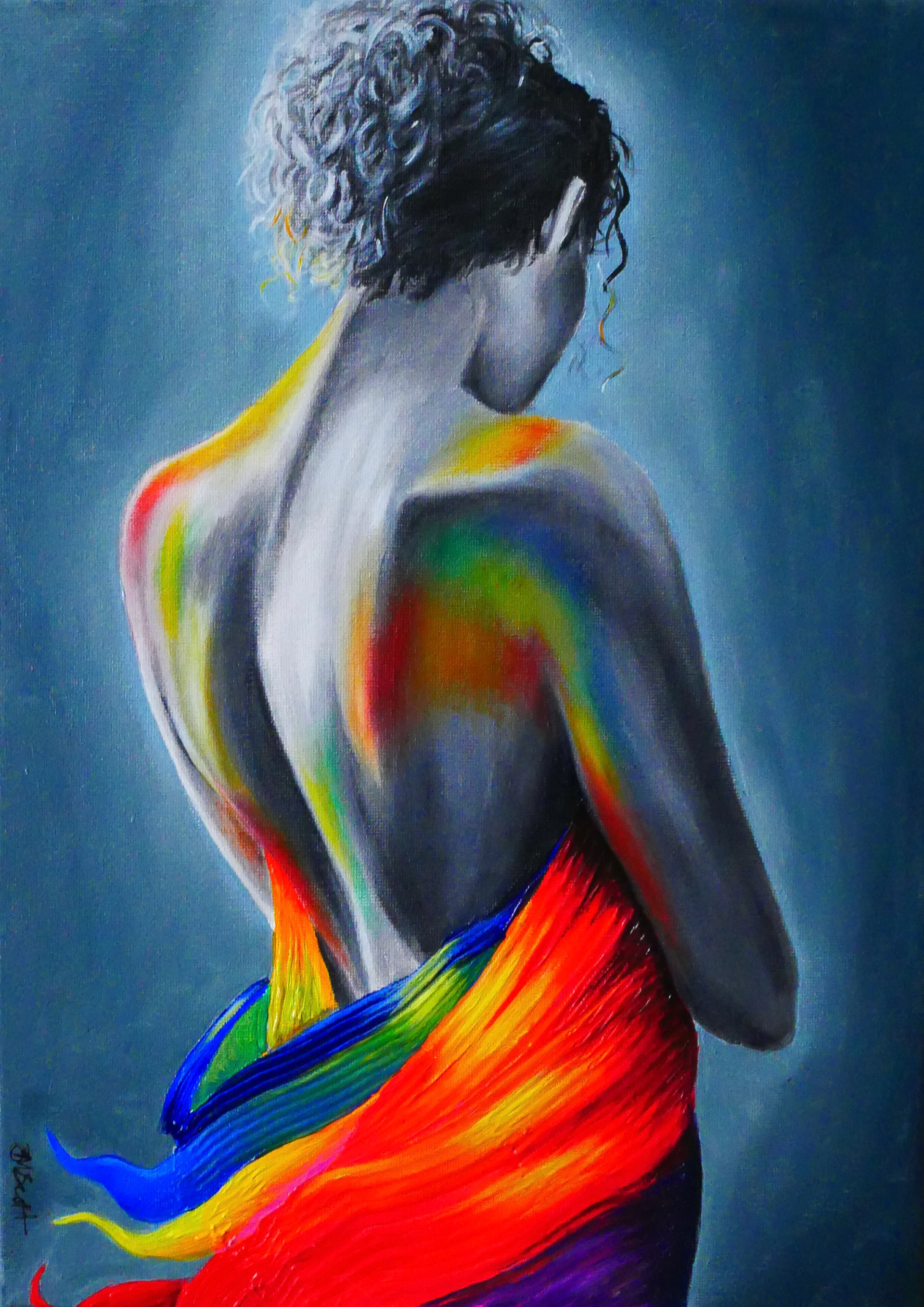 Her Safety Cloak - 30x42 cm