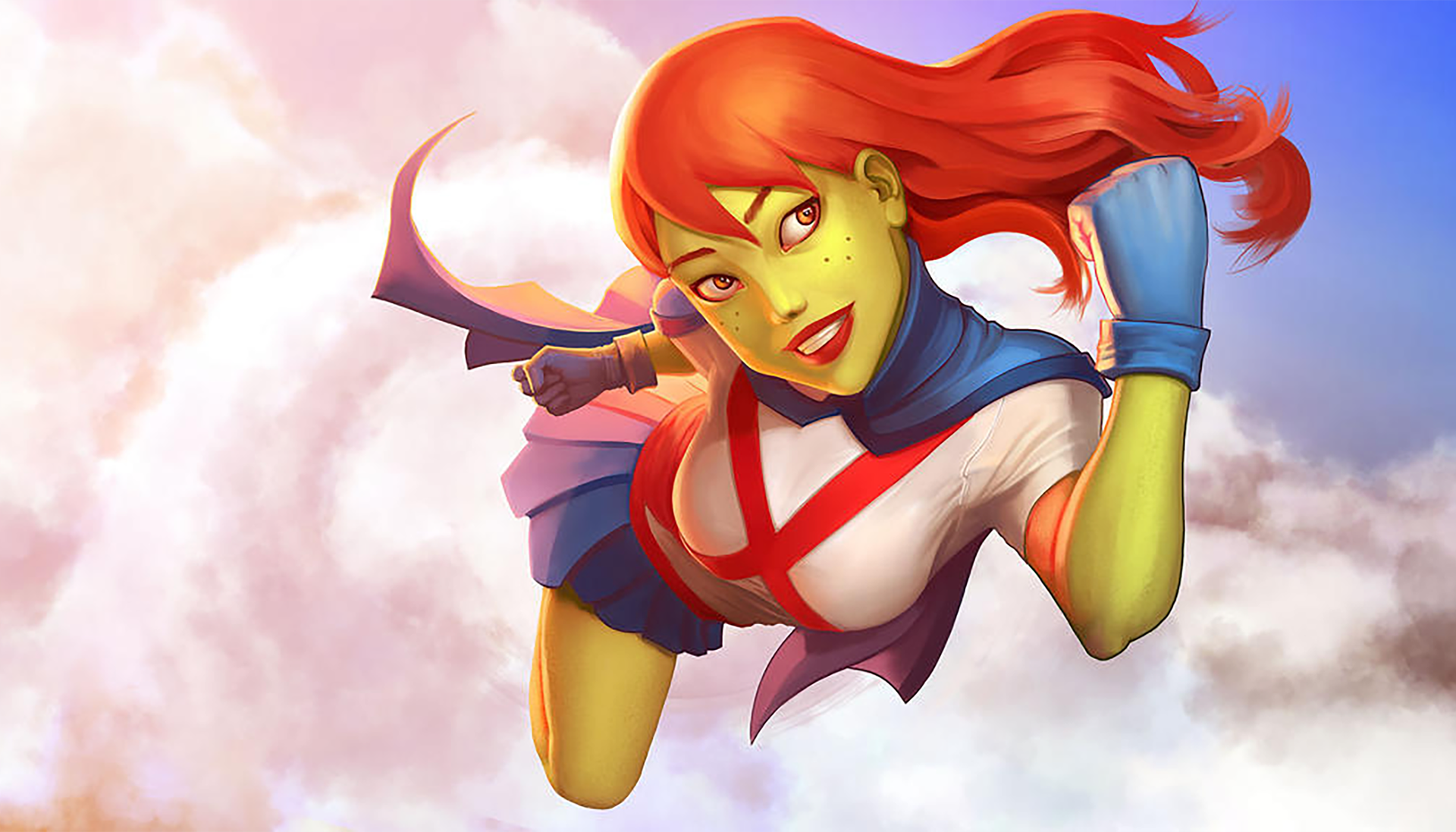 The Martian Girl Hunter!