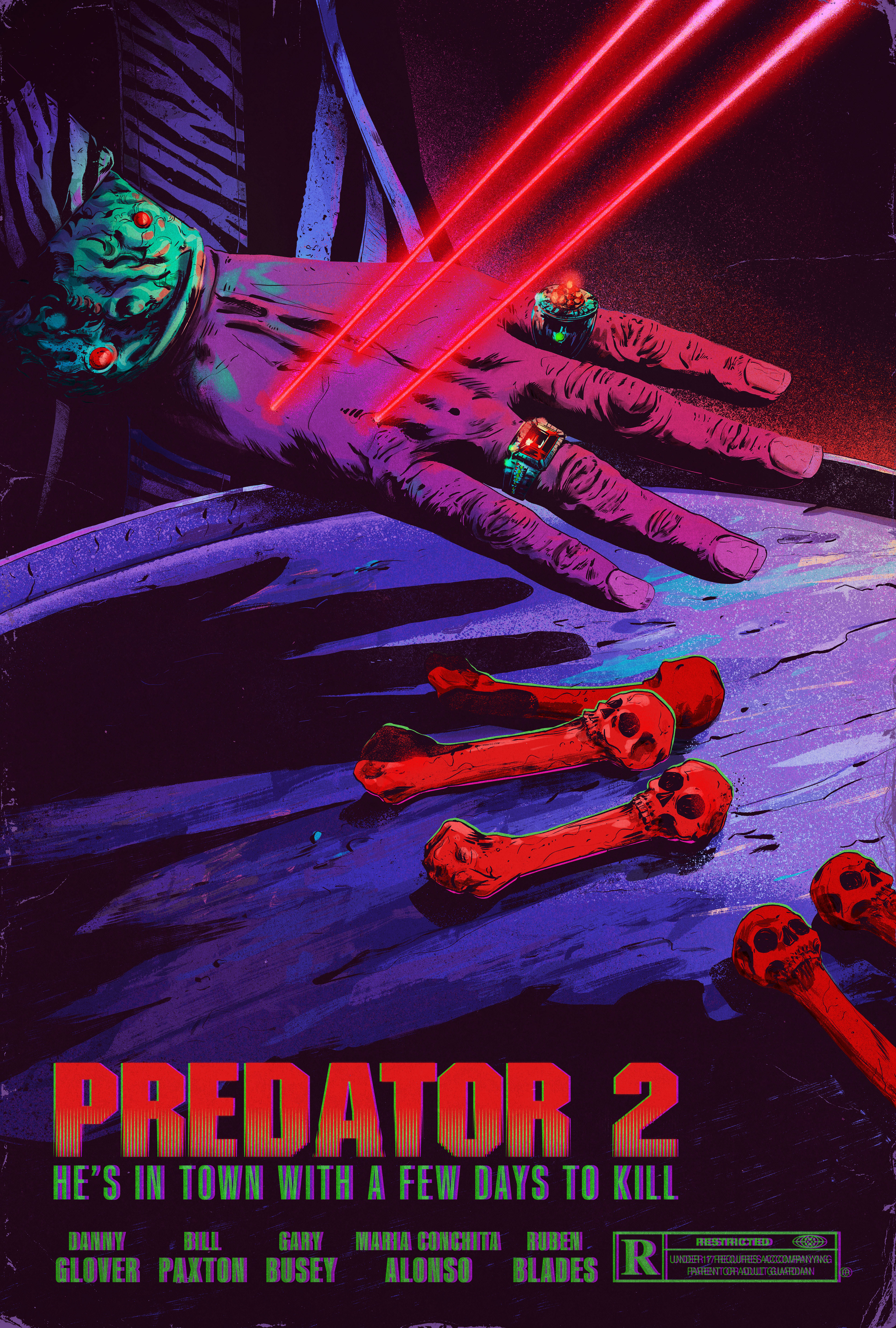 predator 2 movie poster