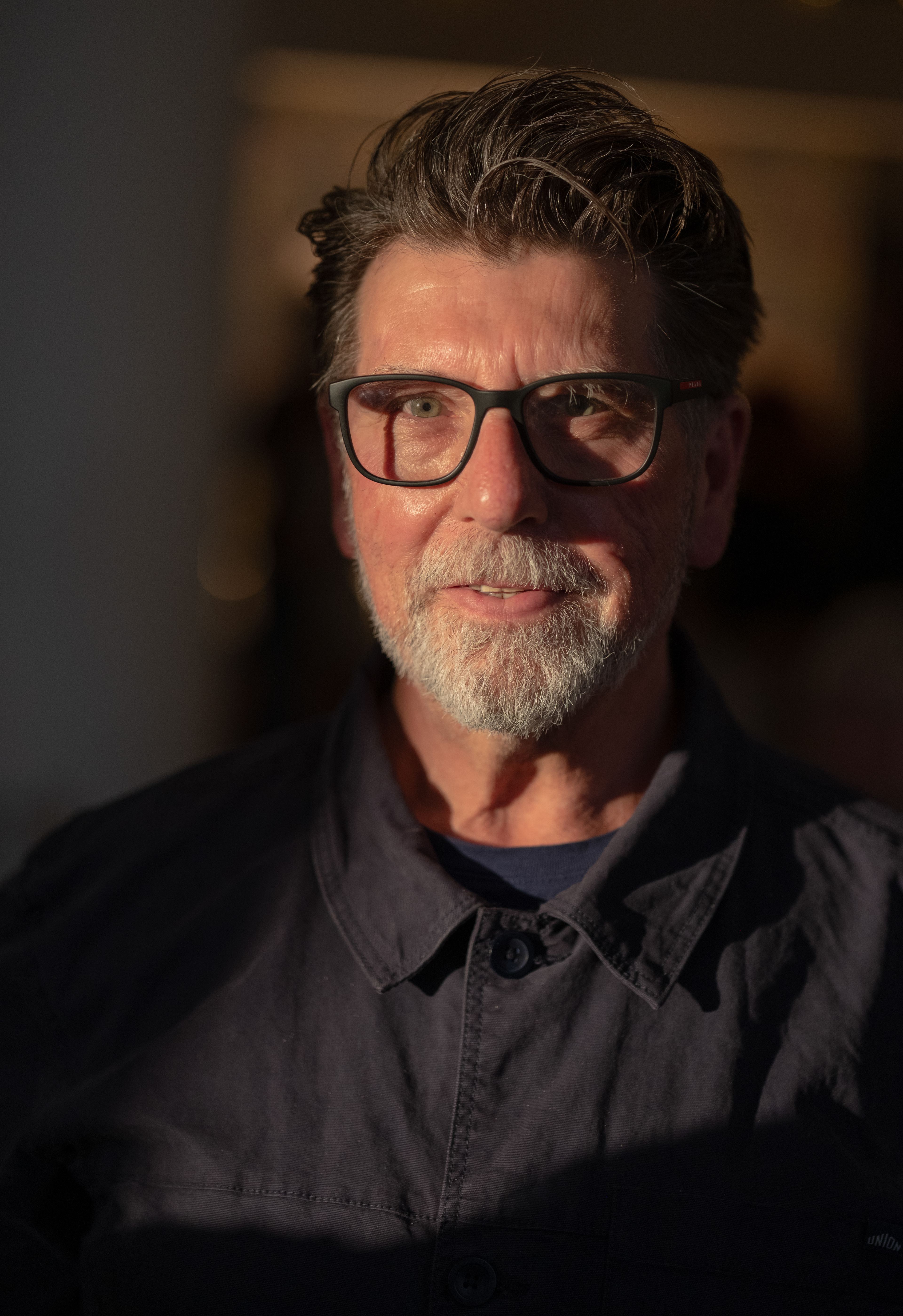 Will Sergeant founder of Echo & The Bunnymen pictured following a book reading in Liverpool July 2025