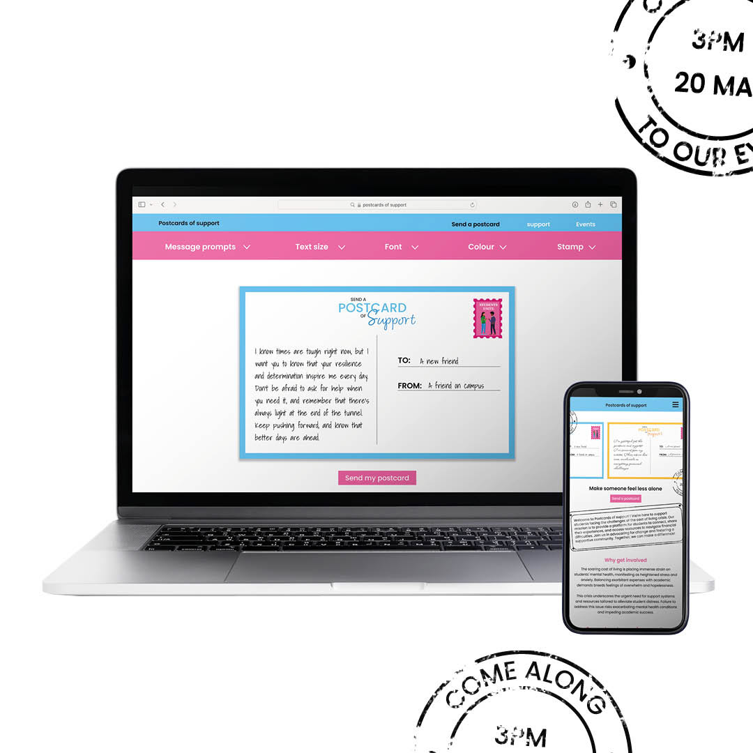 Desktop and mobile website