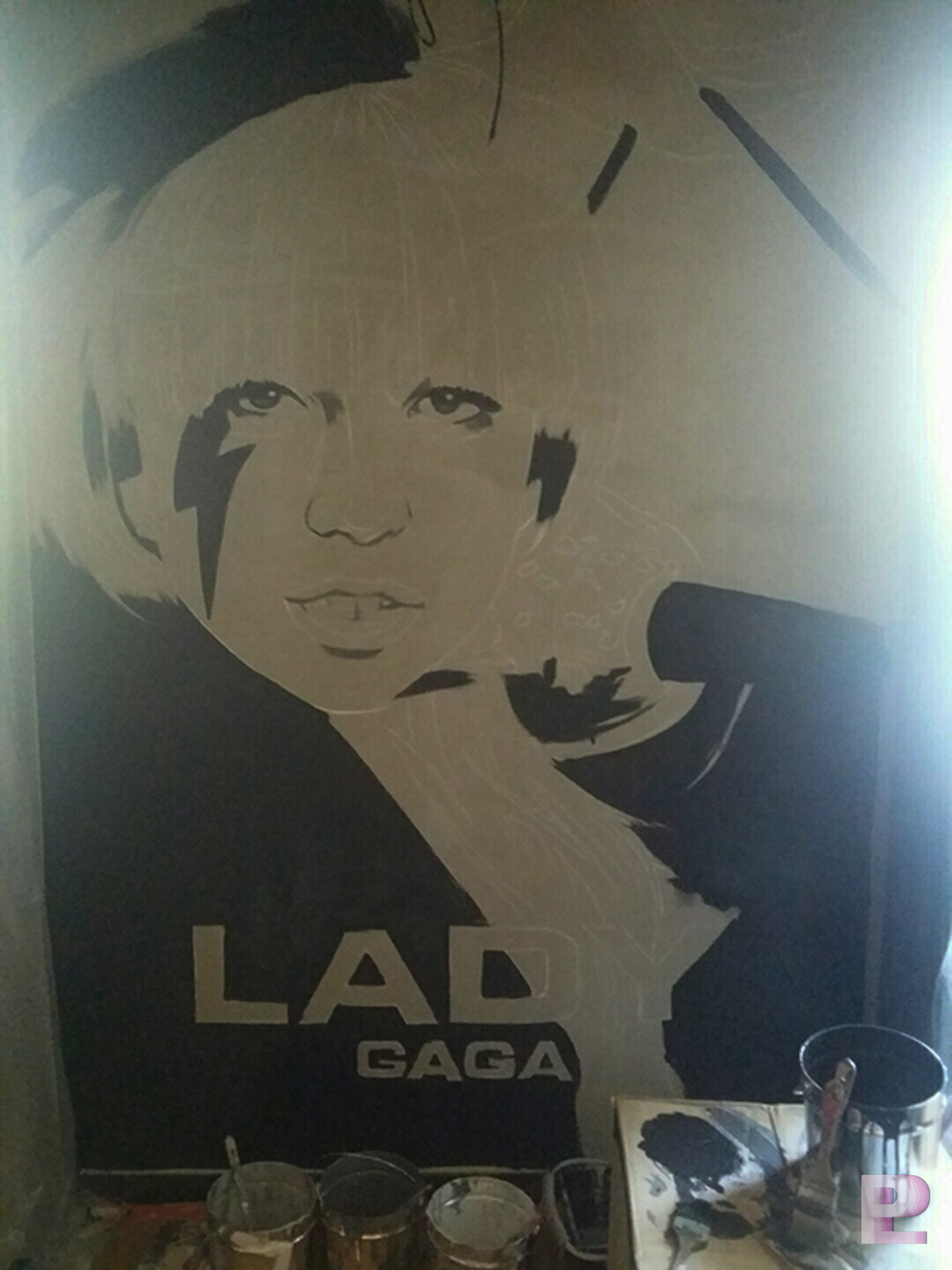 인테리어벽화 진행과정