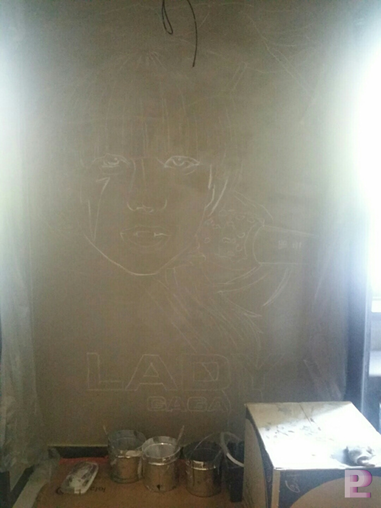 인테리어벽화 진행과정